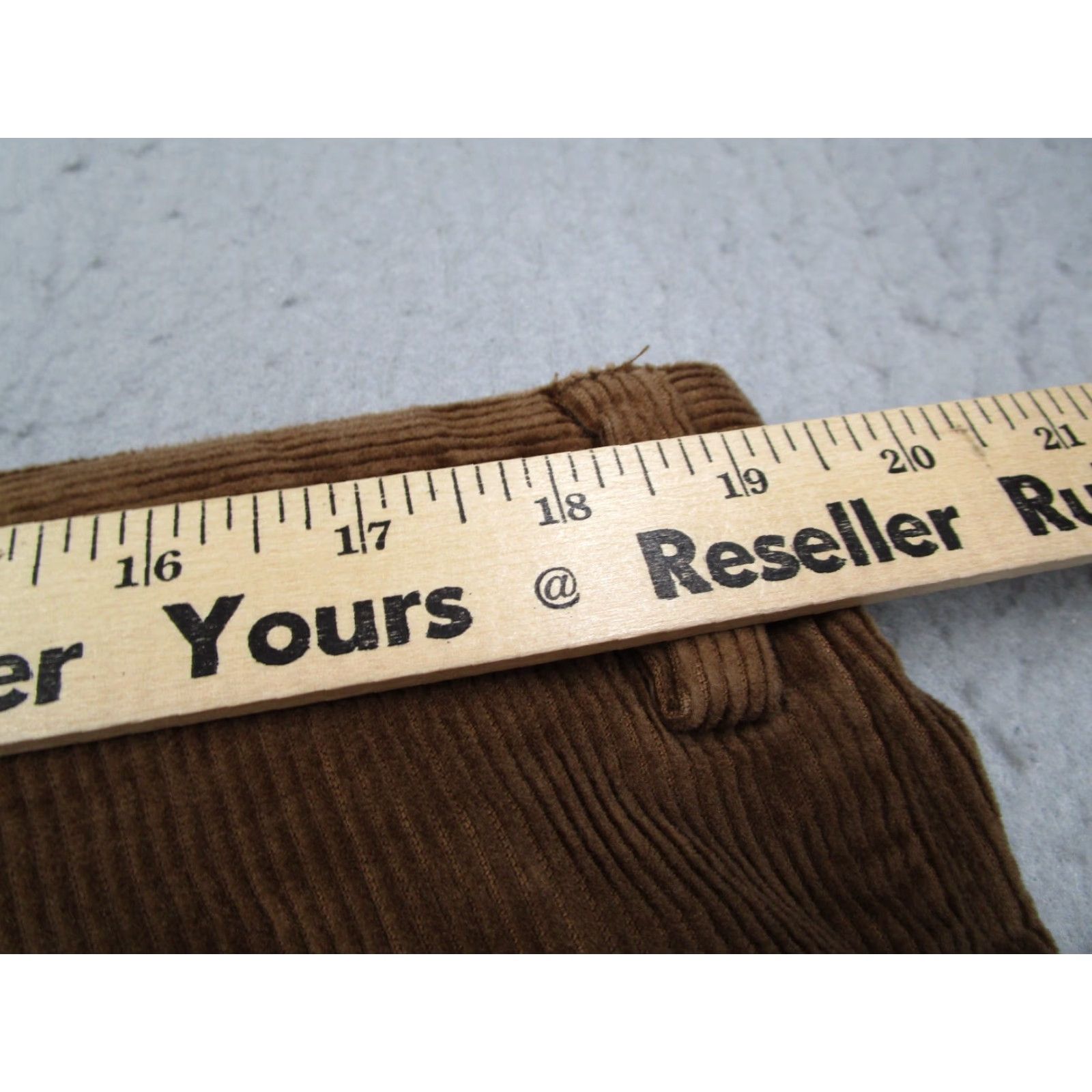 Vintage L.L. Bean Classic Corduroy Pants Mens 38 Brown 5-Pocket Chino Work 38x32 Size US 38 / EU 54 - 4 Thumbnail
