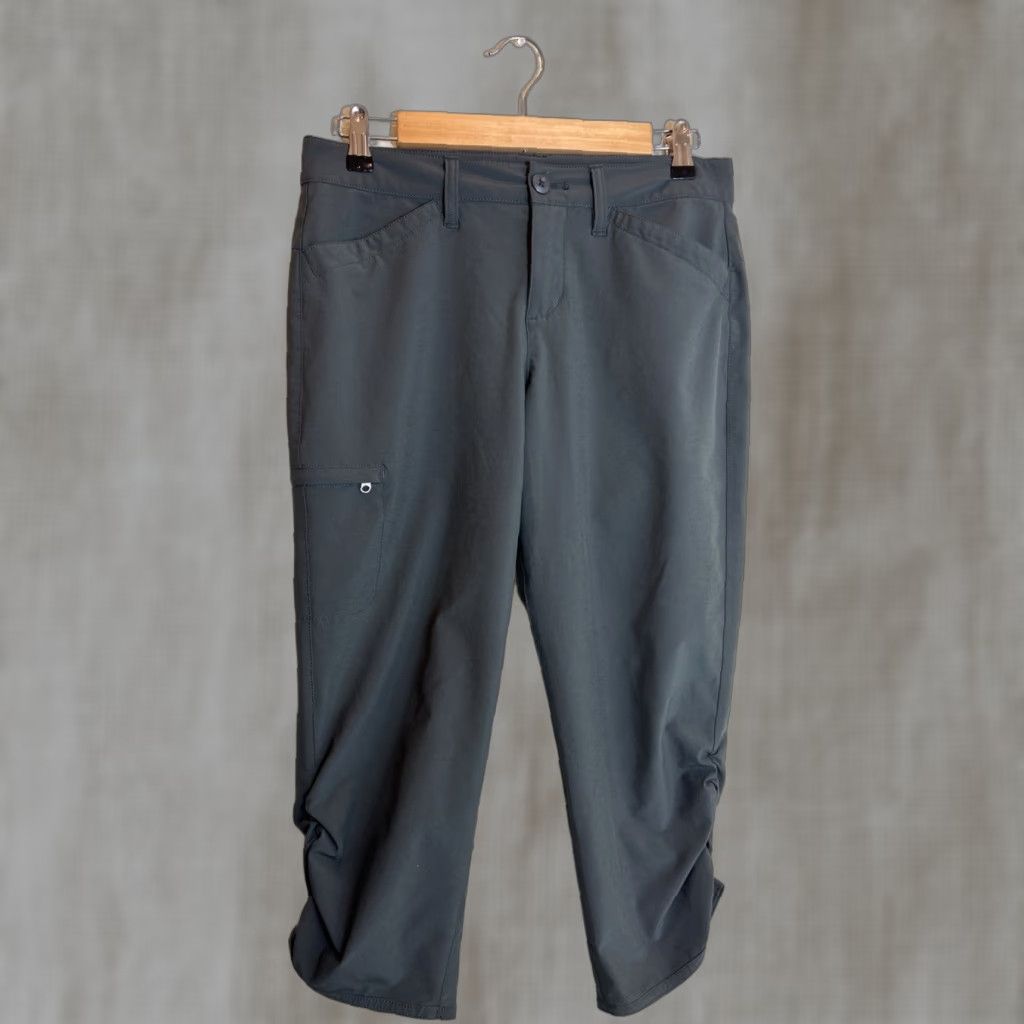 Eddie Bauer Eddie Bauer Womens Capri Pants Size 4 Gray Polyester Adventure 30x22 Size 27" / US 4 / IT 40 - 1 Thumbnail