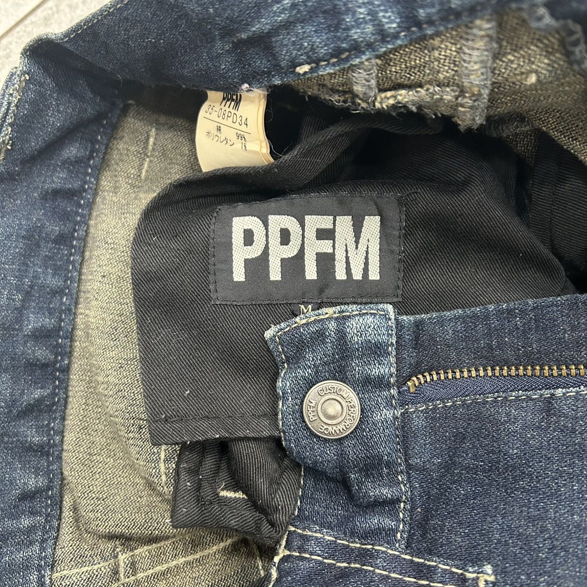 PPFM Vintage Denim Pants PPFM Slim Fit Size US 30 / EU 46 - 10 Thumbnail
