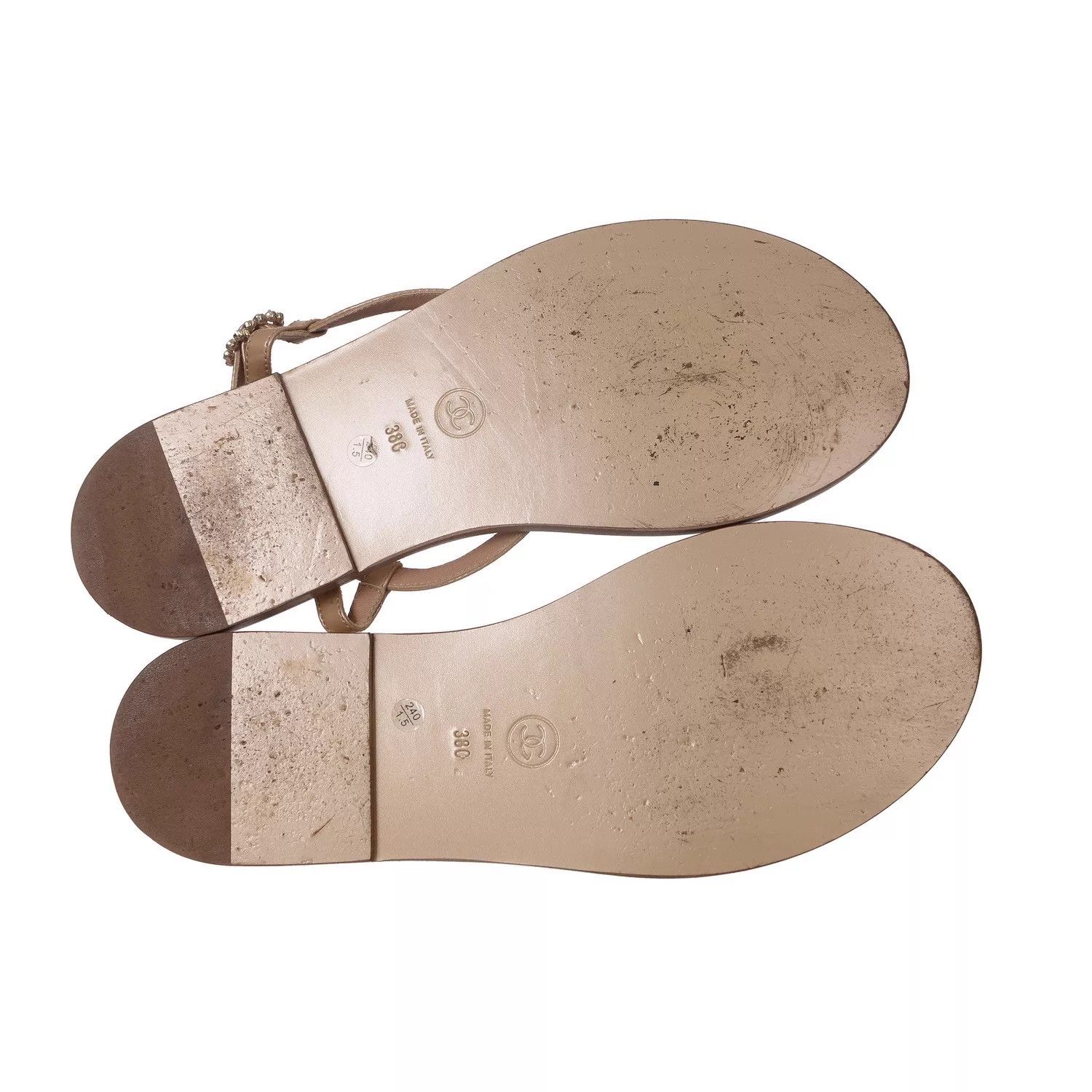 Chanel Chanel Women's Sandals 38 Size US 7.5 / IT 37.5 - 6 Thumbnail