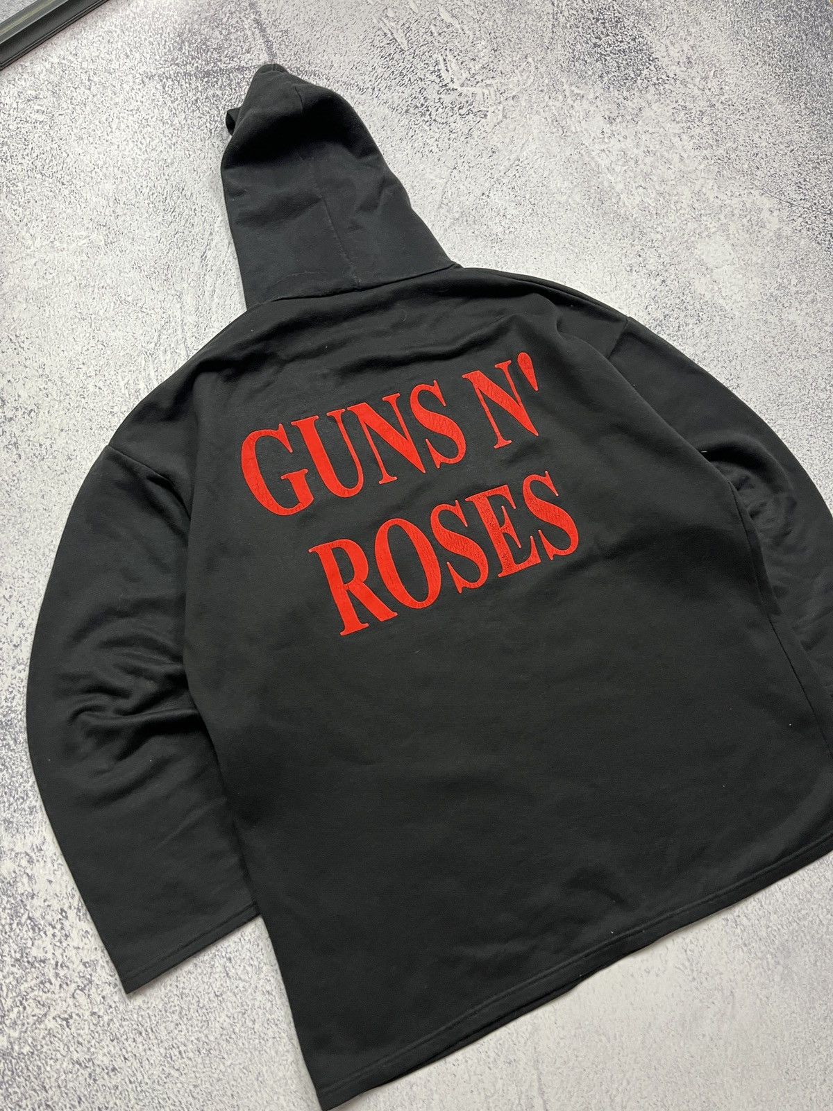 Band Tees Guns N’ Roses Crazy Big Logo Print Hoodie Rare Band Tee Y2k Size US XL / EU 56 / 4 - 11 Thumbnail