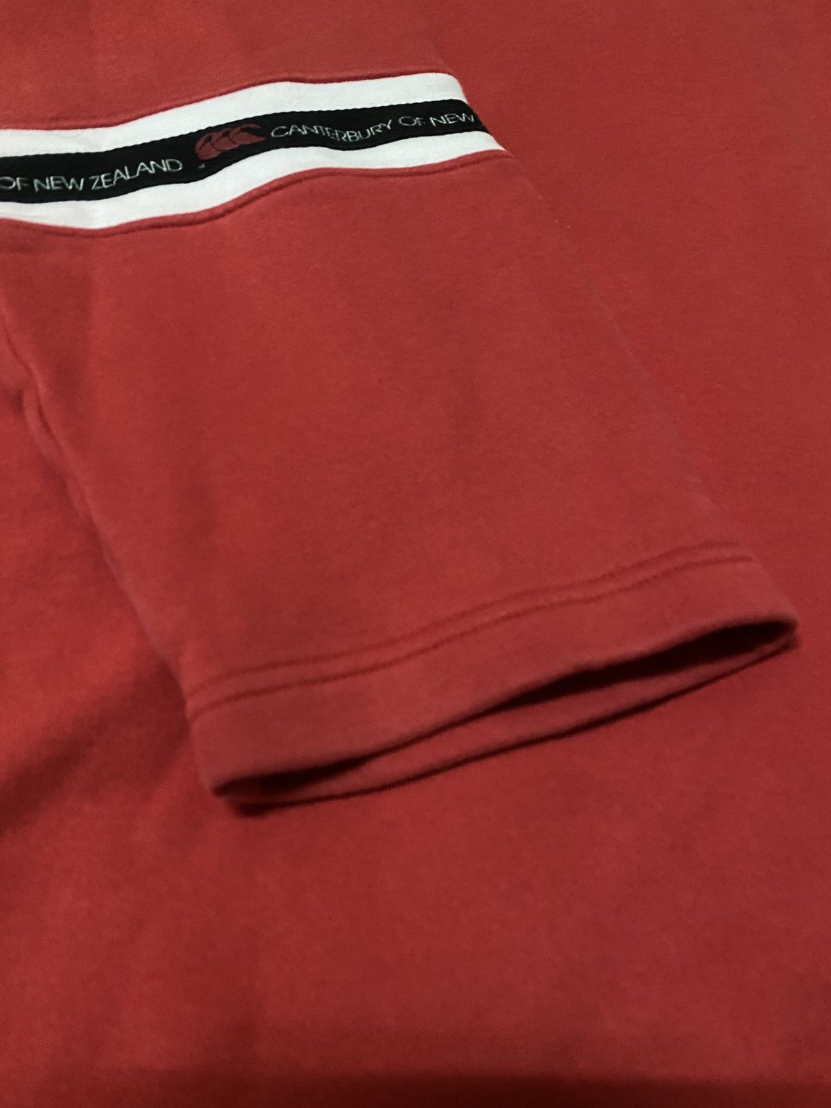 Canterbury of New Zealand Vintage 90s Canterbury Of NZ Big Spellout Polo Rugby Jersey. Size US XL / EU 56 / 4 - 8 Thumbnail