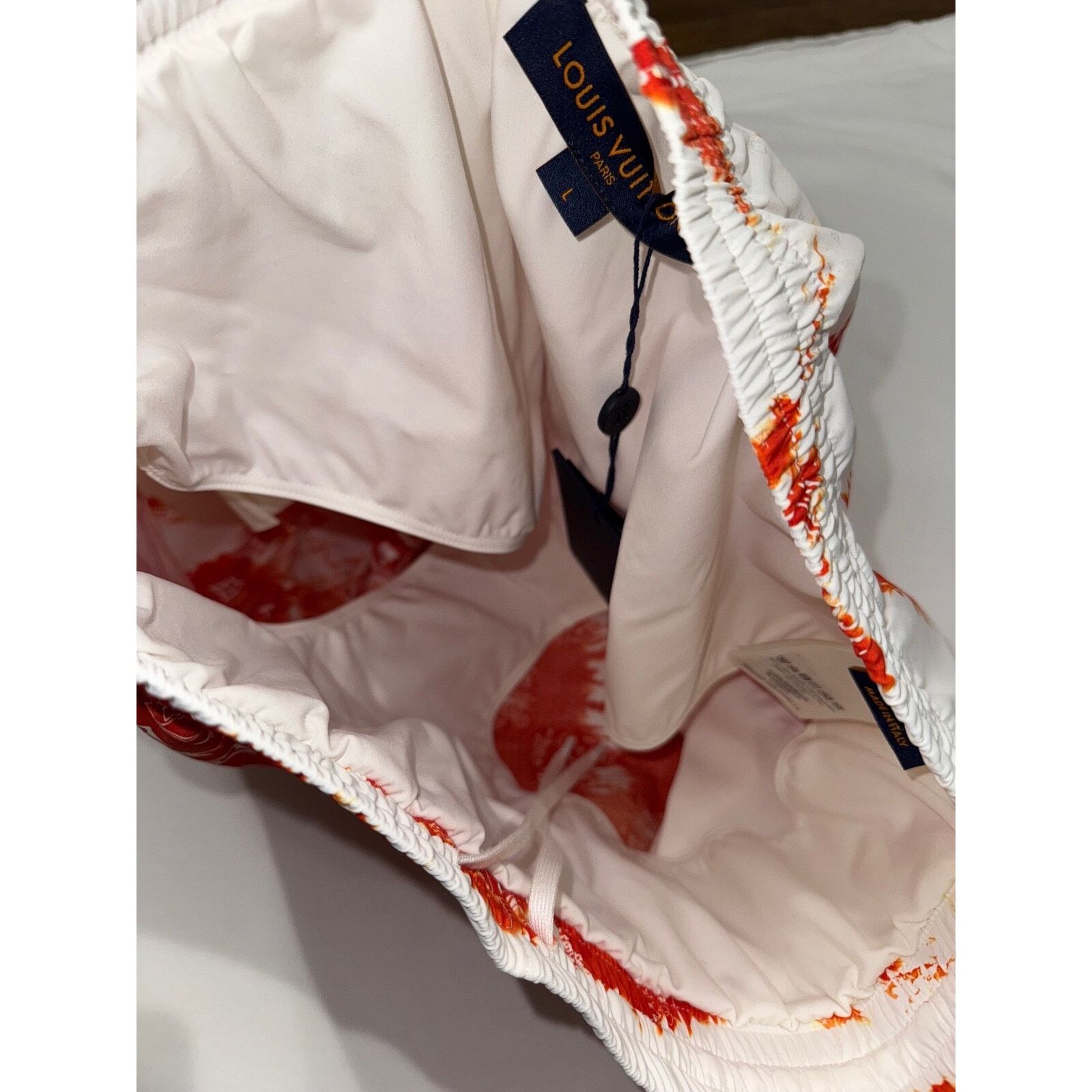 Louis Vuitton Louis Vuitton Bandana Orange LV Monogram Logo Swimming Size US 34 / EU 50 - 15 Thumbnail