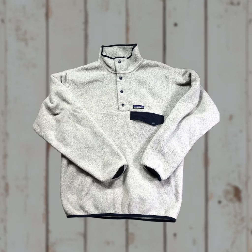 Patagonia Patagonia Jacket Mens Small Gray Synchilla Fleece 1/4 Snap Pullover Outdoor Size US S / EU 44-46 / 1 - 1 Thumbnail