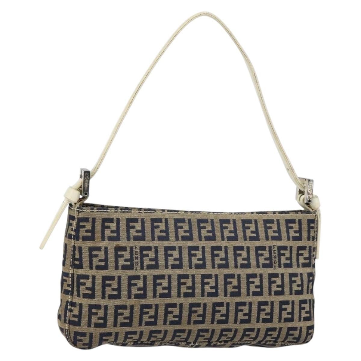 Fendi Fendi Pochette Shoulder Bag Zucchino Canvas Size ONE SIZE - 1 Thumbnail