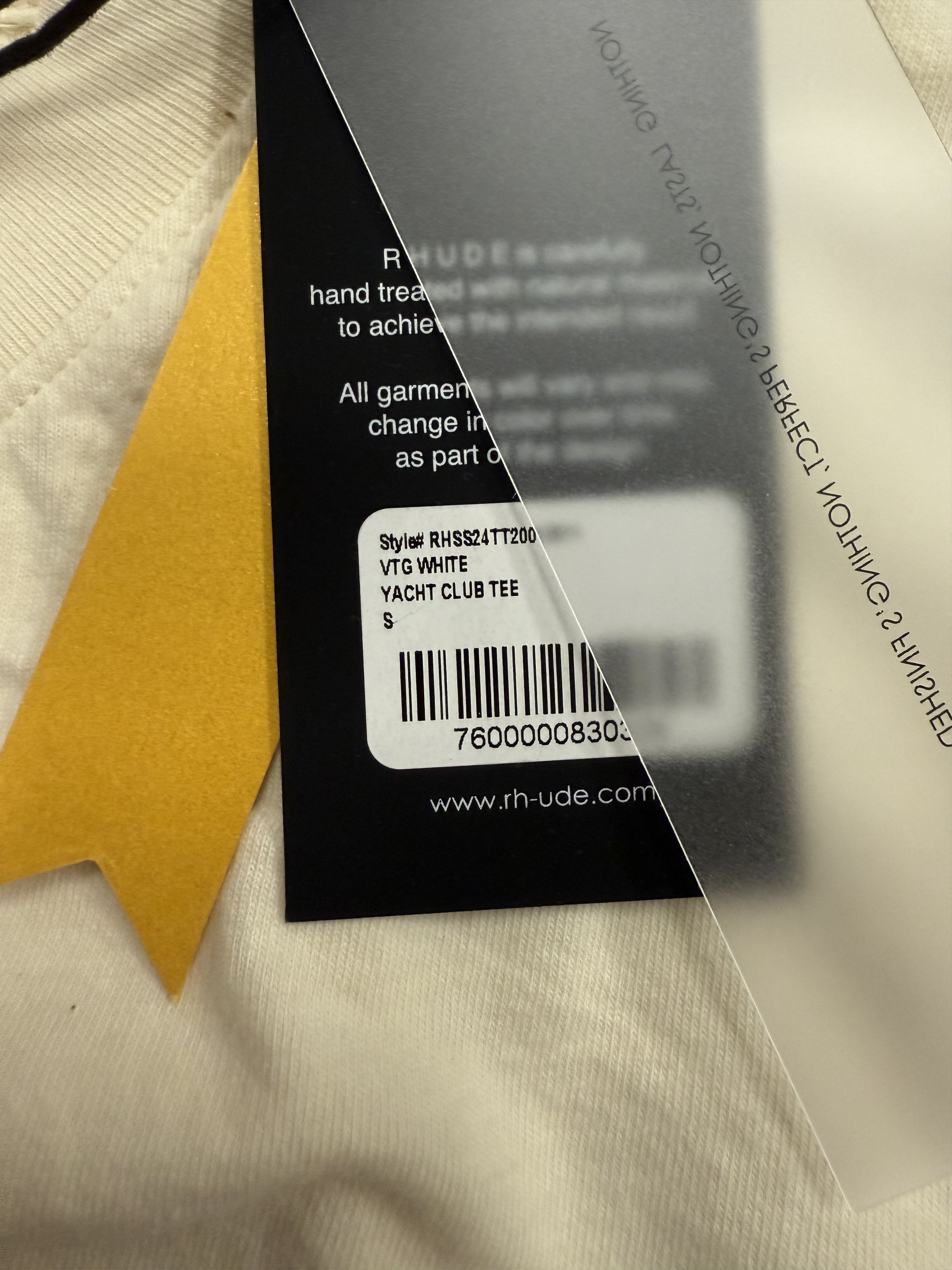 Rhude Rhude Yacht Club Tee Size US S / EU 44-46 / 1 - 2 Thumbnail