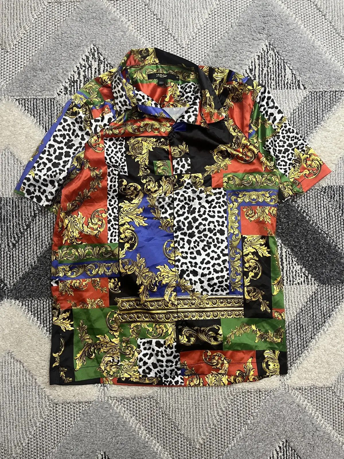 Jaded London JADED LONDON VERSACE STYLE CRAZY SHIRT Size US M / EU 48-50 / 2 - 1 Thumbnail