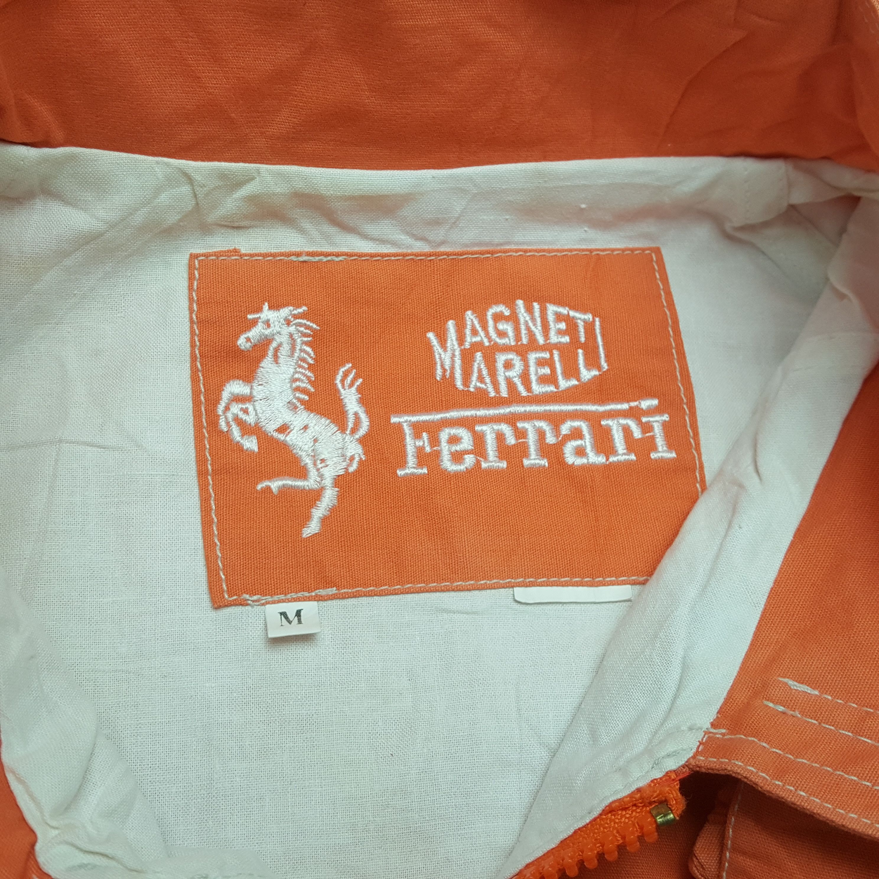 Ferrari × Vintage Vintage FERRARI MAGNTEI MARELLI Formula One Racing Jacket Size US L / EU 52-54 / 3 - 8 Thumbnail