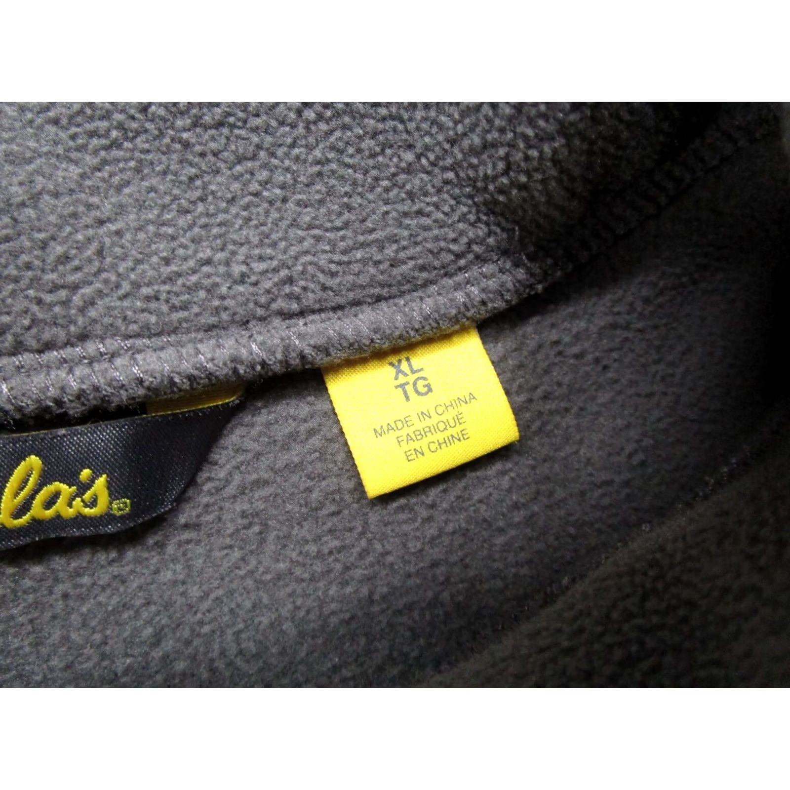 Vintage Cabela's Gray Fleece 1/4 Zip Jacket Mens XL Outdoor Hiking Camping Zip Jacket Regular Fit Size US XL / EU 56 / 4 - 3 Thumbnail
