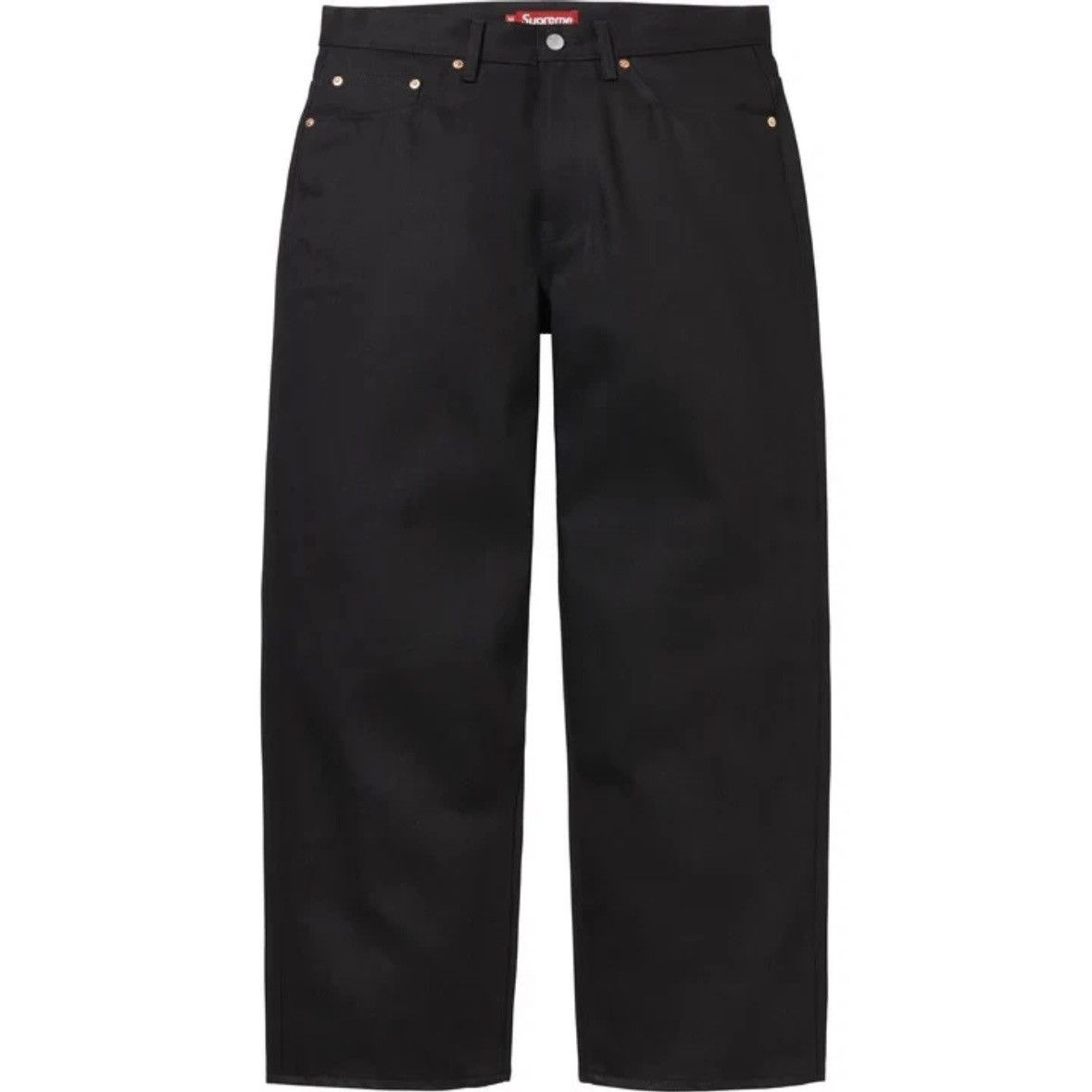 Supreme Supreme Selvedge Baggy Black Denim Size US 34 / EU 50 - 6 Thumbnail