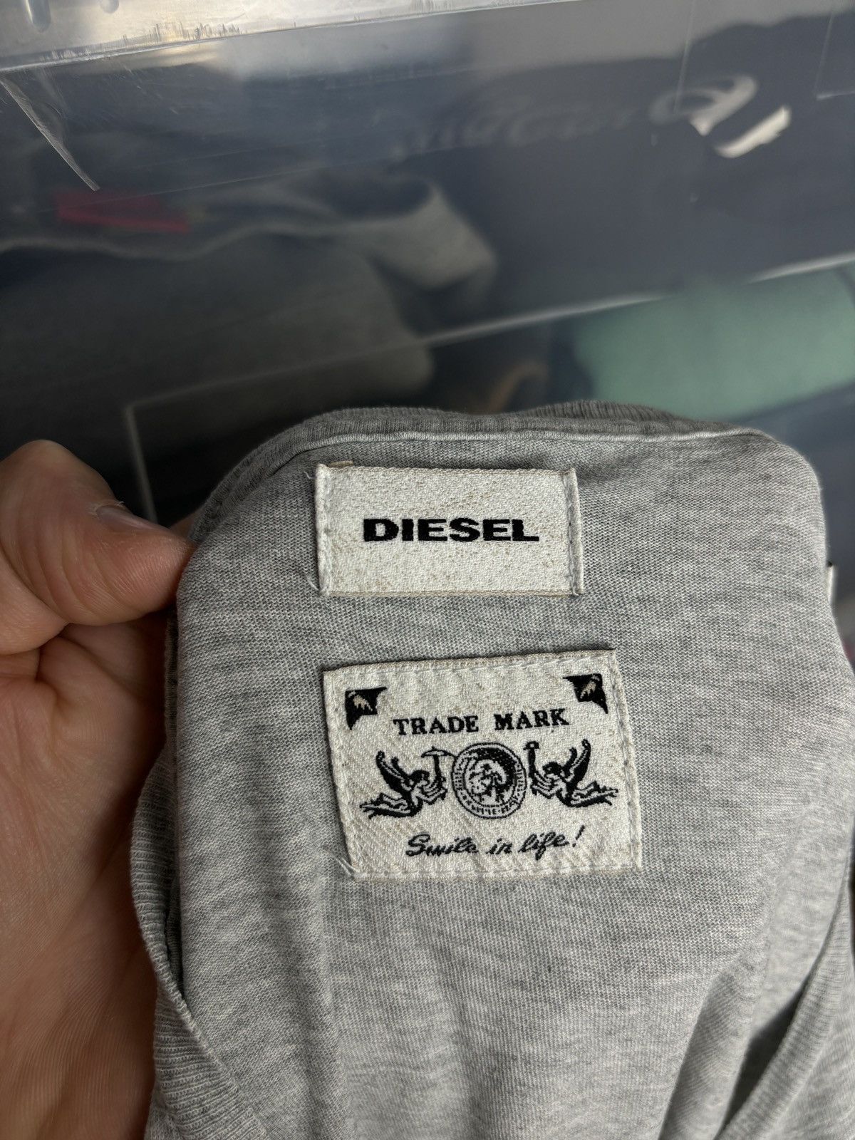 Diesel Diesel Denim Pocket T-Shirt Size US M / EU 48-50 / 2 - 5 Thumbnail