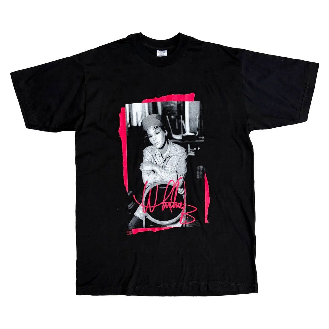 Whitney Houston 1993 90s Vintage Band Concert Tour T-Shirt