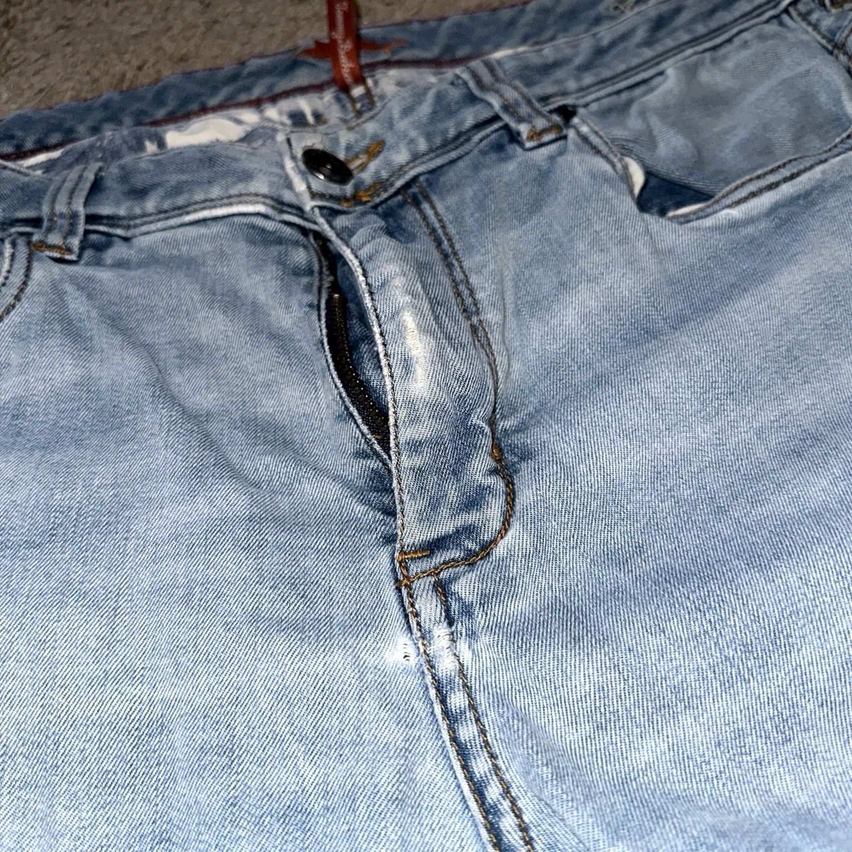 Tommy Bahama Tommy Bahama Jeans Men's Straight Blue Light Wash Denim 36x32 Size US 36 / EU 52 - 4 Thumbnail
