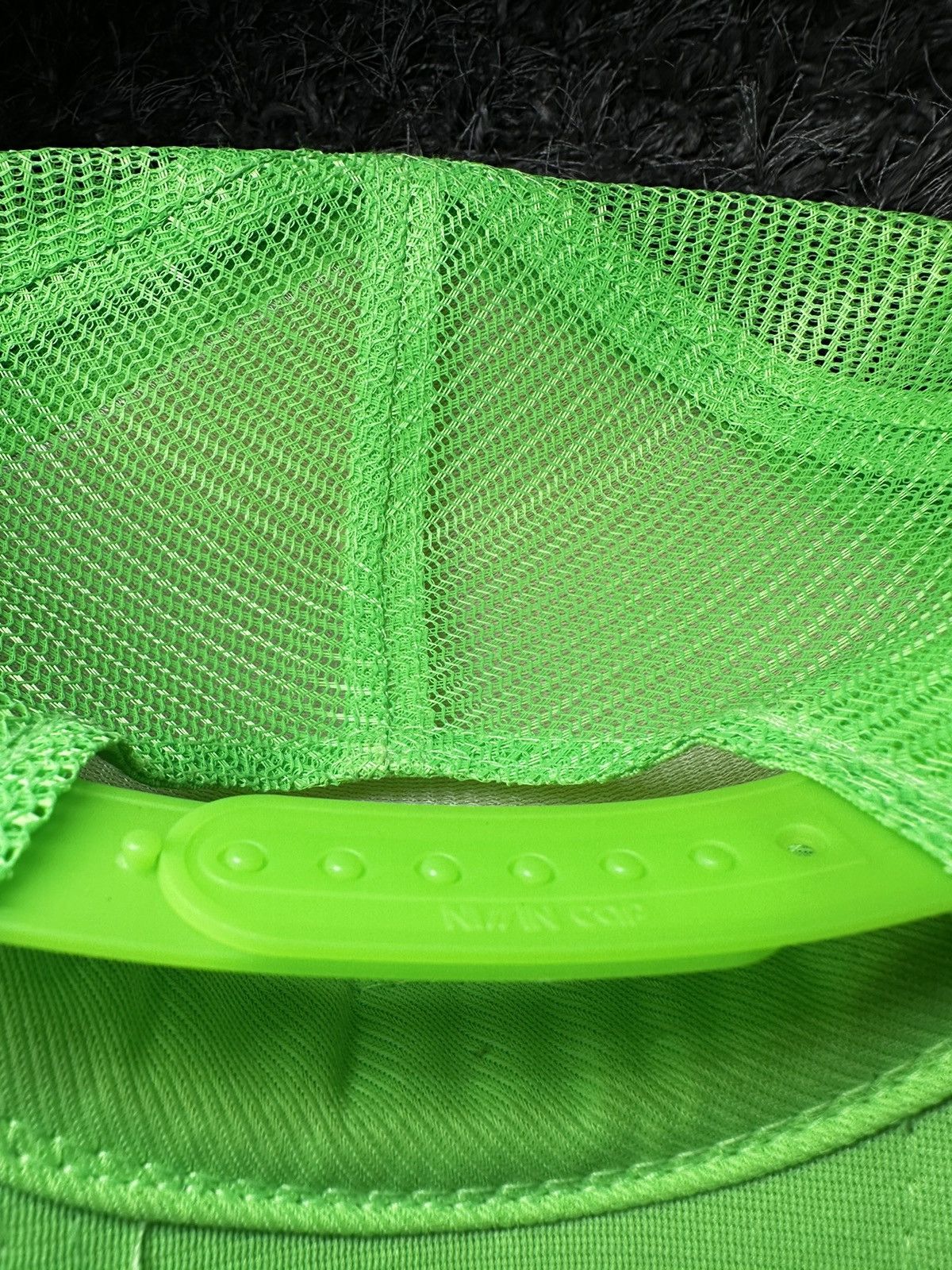 Antony Riddle Slime Green RiDDLE Trucker Hat Size ONE SIZE - 4 Thumbnail