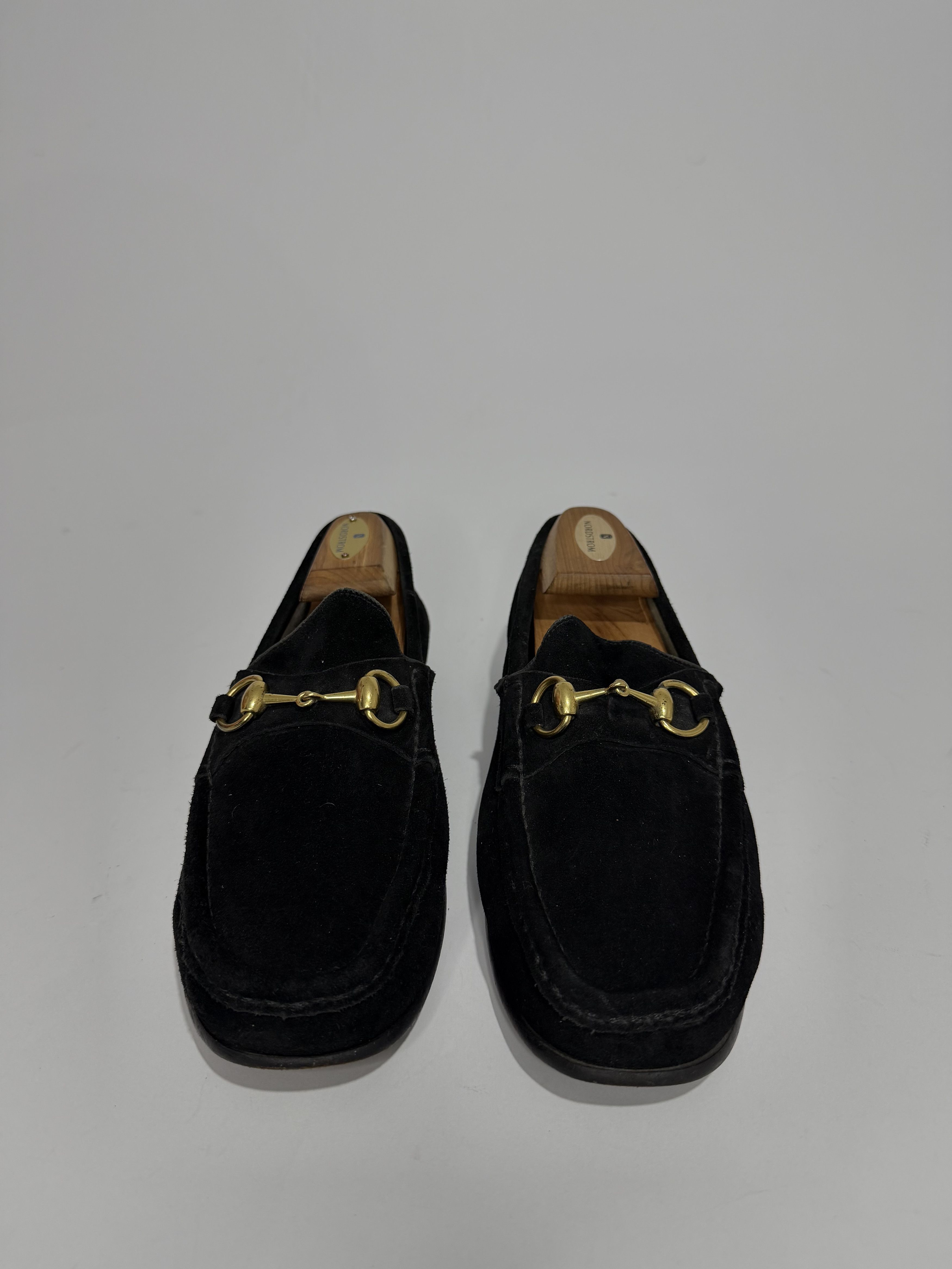 Gucci Gucci Black Suede 1953 Horsebit Loafers Size 7 UK/ 8 US Size US 8 / EU 41 - 2 Thumbnail