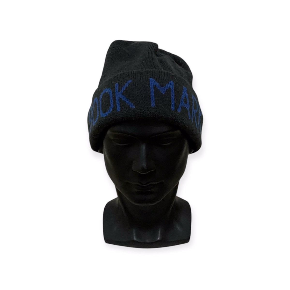 Japanese Brand × Vintage Daily Russet Spellout Book Mark Beanie Hat Size ONE SIZE - 1 Thumbnail