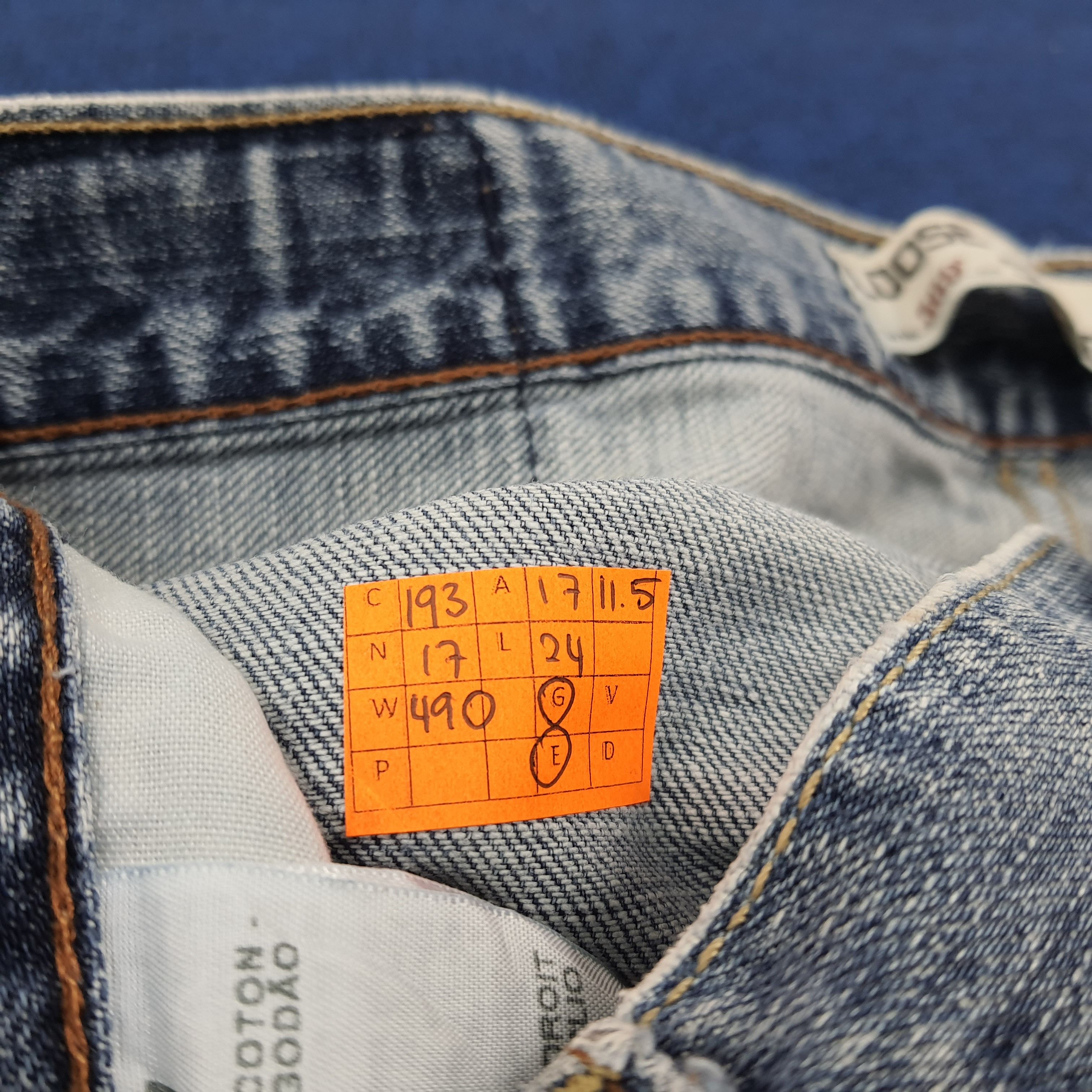 Levi's × Vintage Vintage Levi's 569 Loose Straight American Short Jeans Size US 34 / EU 50 - 11 Thumbnail