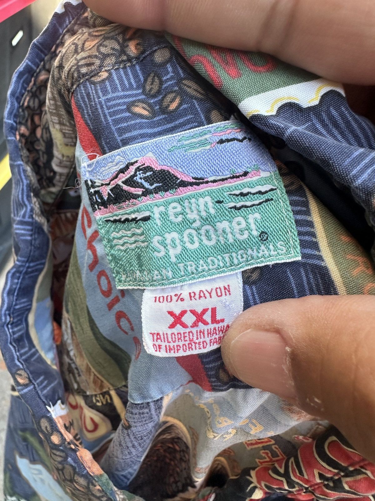 Reyn Spooner Vintage Reyn Spooner Kona Coffee Hawaiian Shirt Men's XXL Size US XXL / EU 58 / 5 - 4 Thumbnail