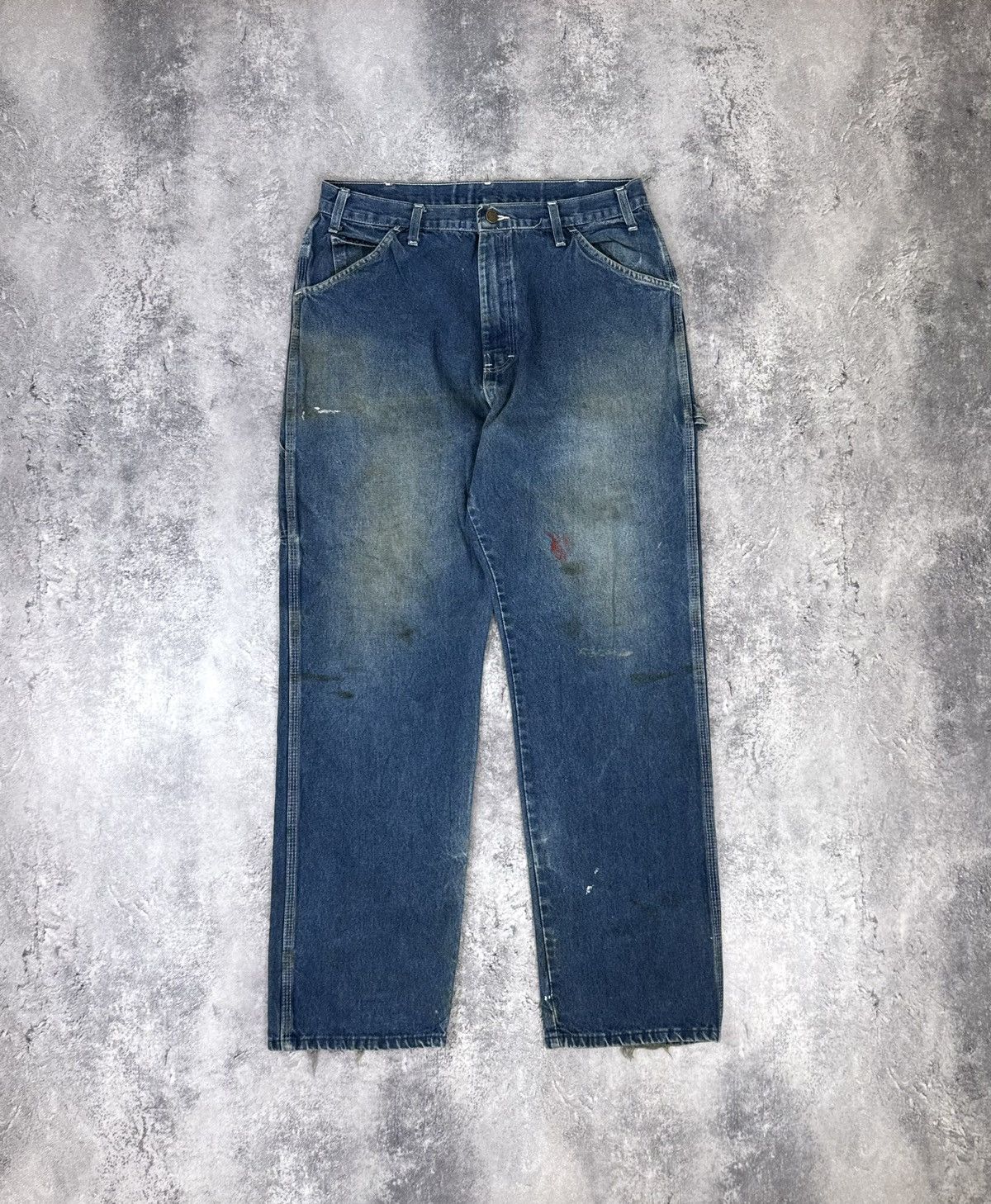 Dickies Vintage Dickies USA Carpenter Baggy Cargo Utility Work Pants Size US 34 / EU 50 - 2 Thumbnail