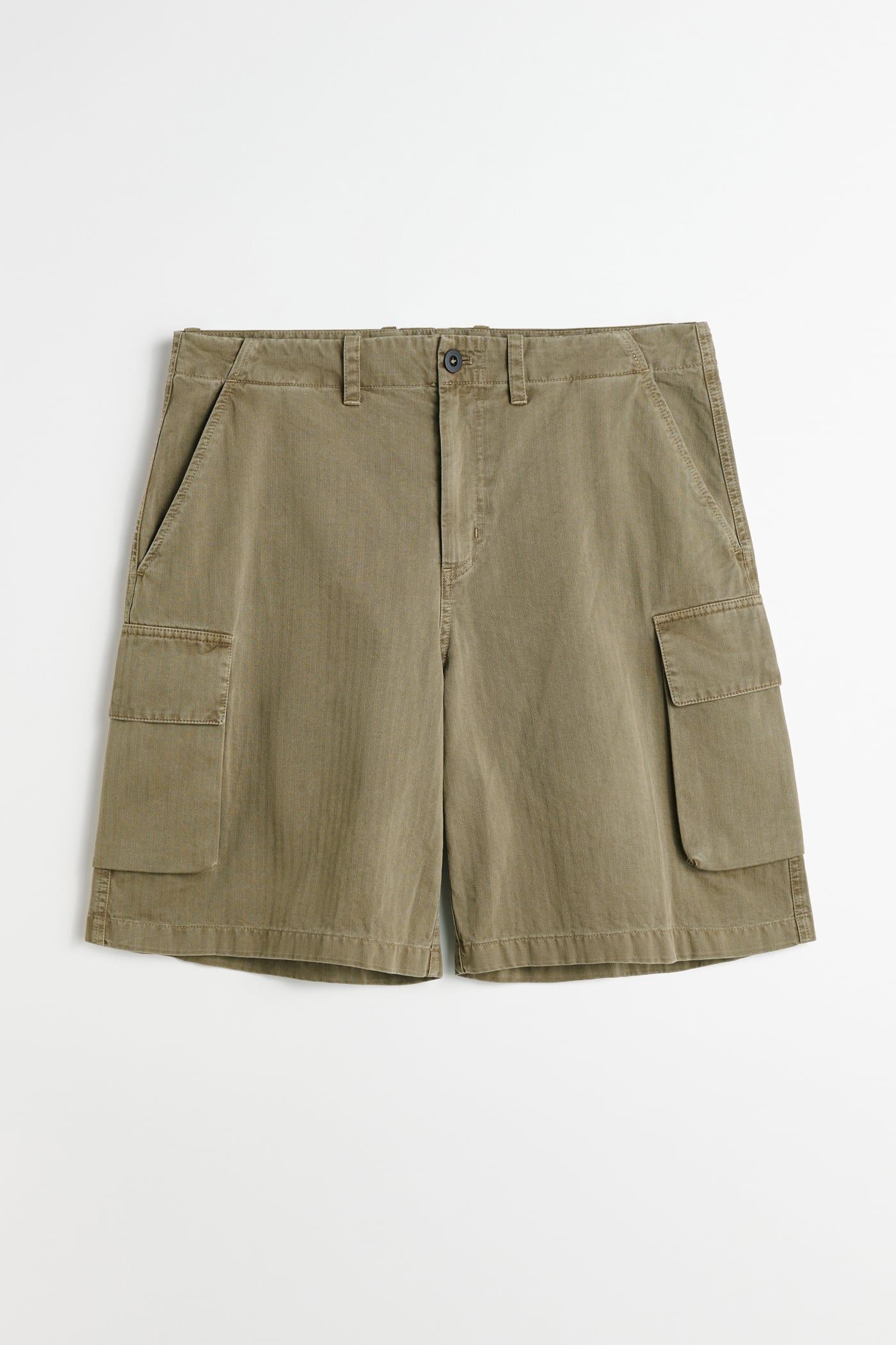 Our Legacy SS24 Our Legacy Mount Shorts Uniform Olive Herringbone $440 Size US 34 / EU 50 - 2 Thumbnail