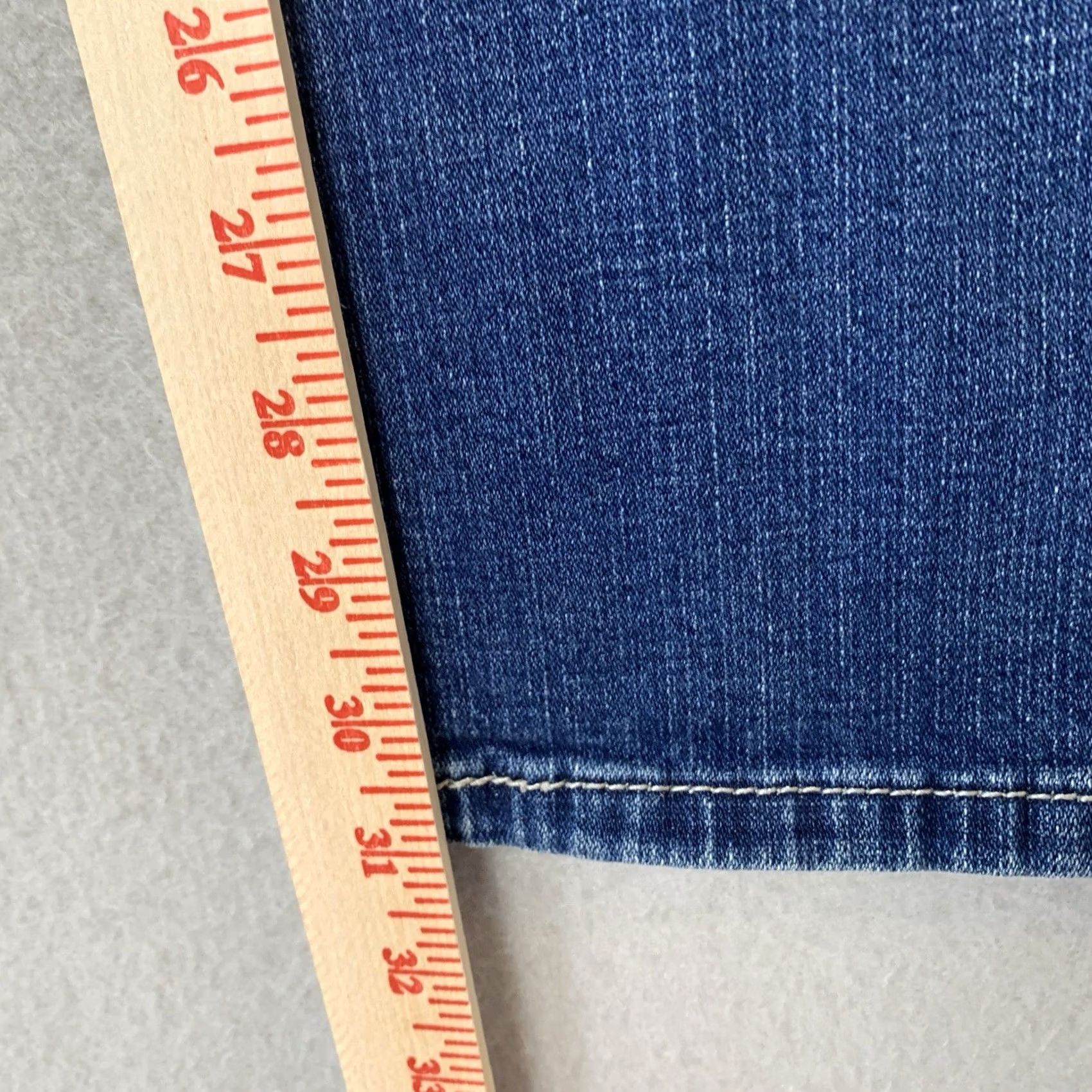 Levi's Levi's 529 Curvy Boot Cut Jeans Women 30 Blue Flap Pocket Design Denim 5-Pocket Western Preppy 90s Hipster Vintage No Size 30" / US 8 / IT 44 - 6 Thumbnail