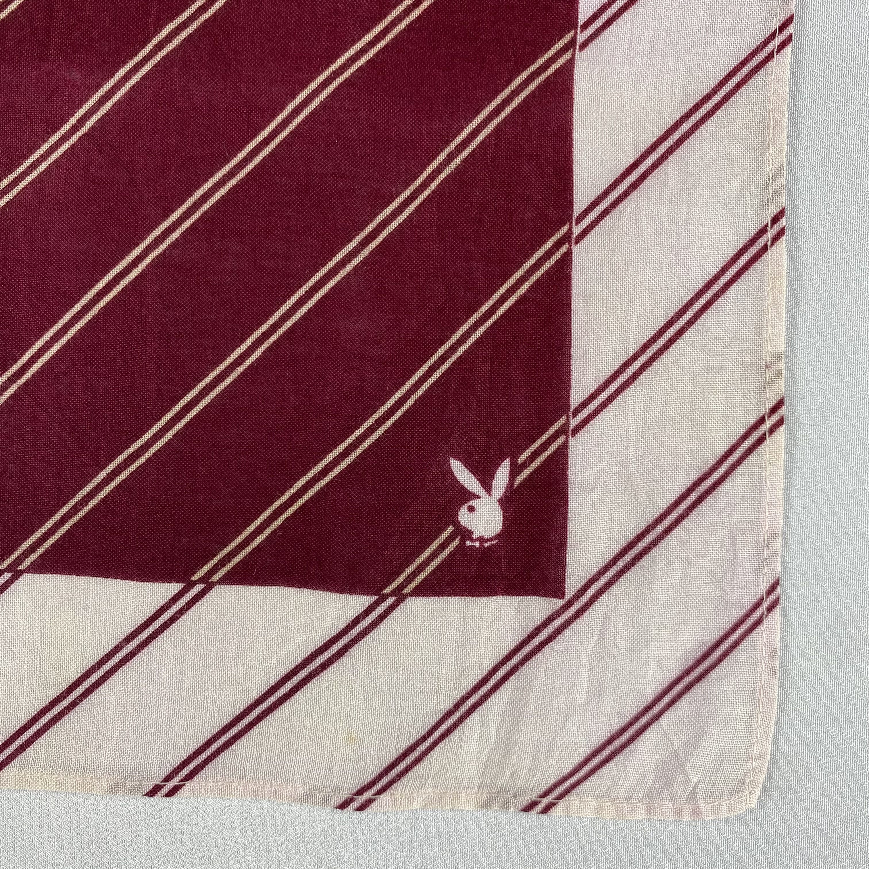 Playboy × Vintage Playboy Bandana/ Handkerchief / Neckerchief-P1024 Size ONE SIZE - 5 Thumbnail