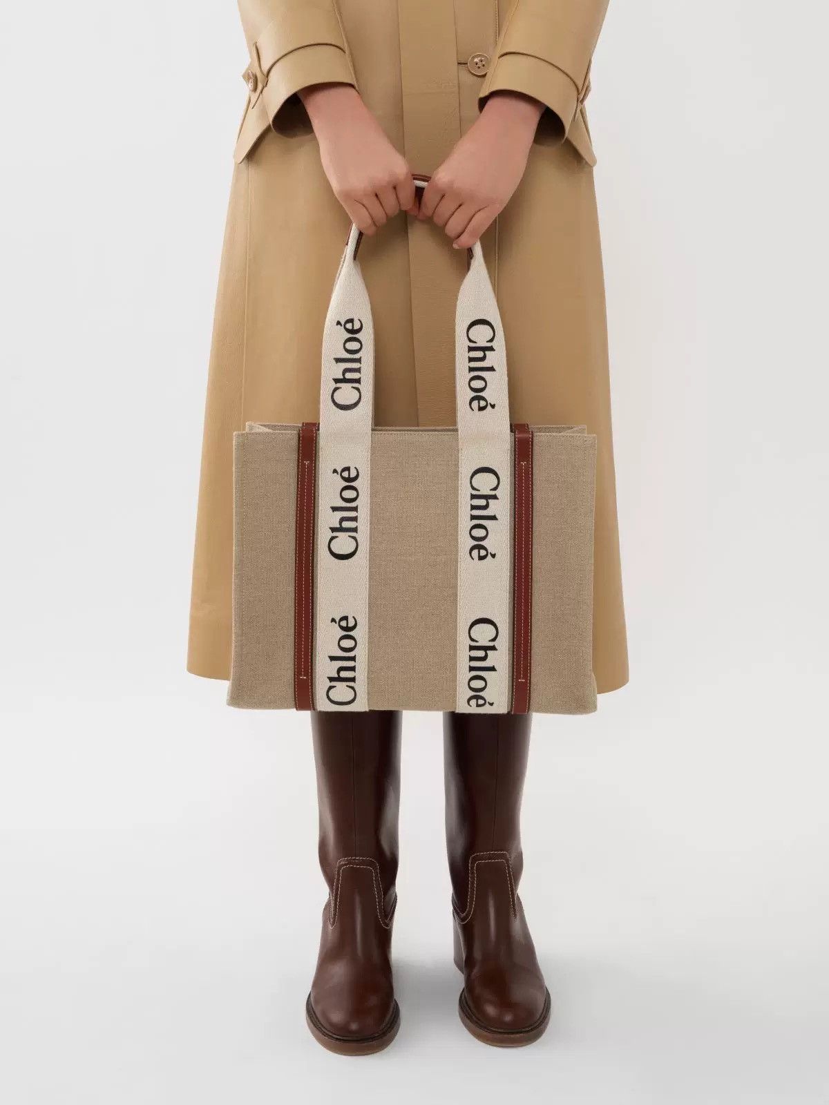 Chloe WOODY tote bag Size ONE SIZE - 3 Thumbnail