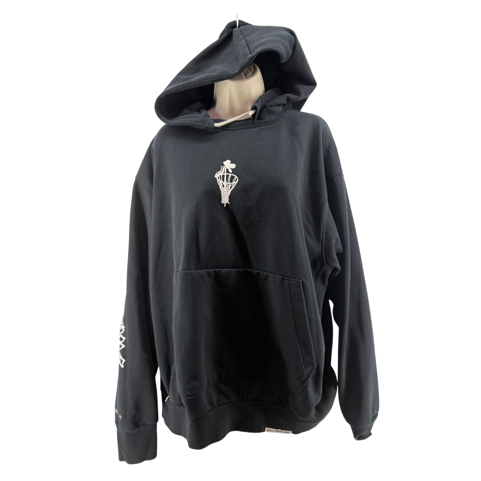 Nike Standard Issue Men's Dri-FIT Pullover Hoodie Black Xl