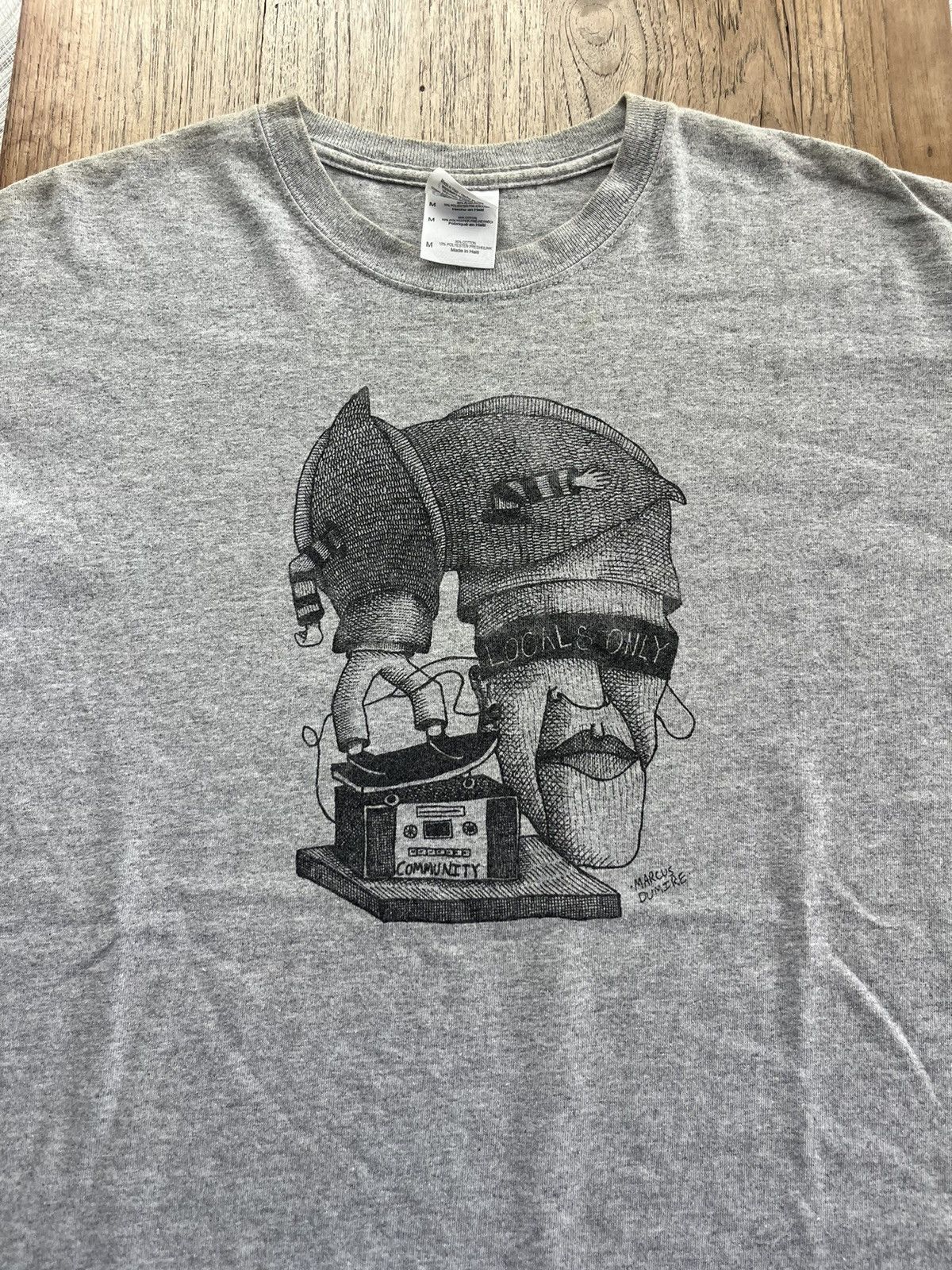 Other LOCALS ONLY Skateboard Artwork design by Marcus Dumire 00’s Size US M / EU 48-50 / 2 - 3 Thumbnail