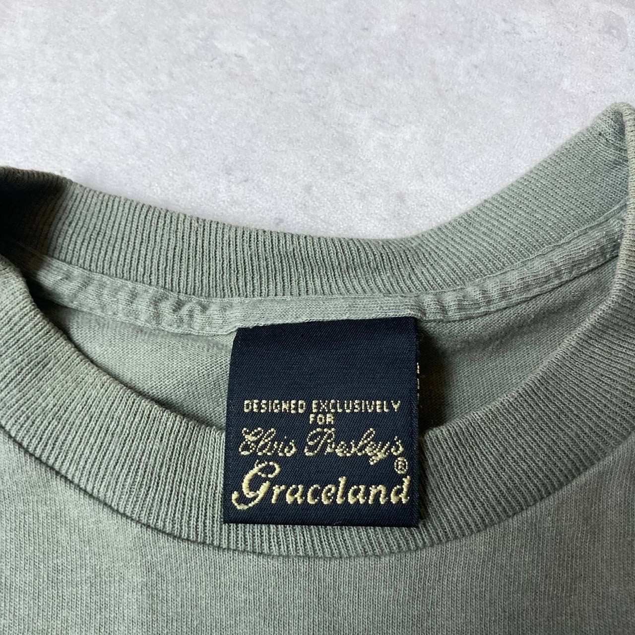 Band Tees Vintage Elvis Presley Graceland Rock N Roll Oldies Band Size US L / EU 52-54 / 3 - 4 Thumbnail
