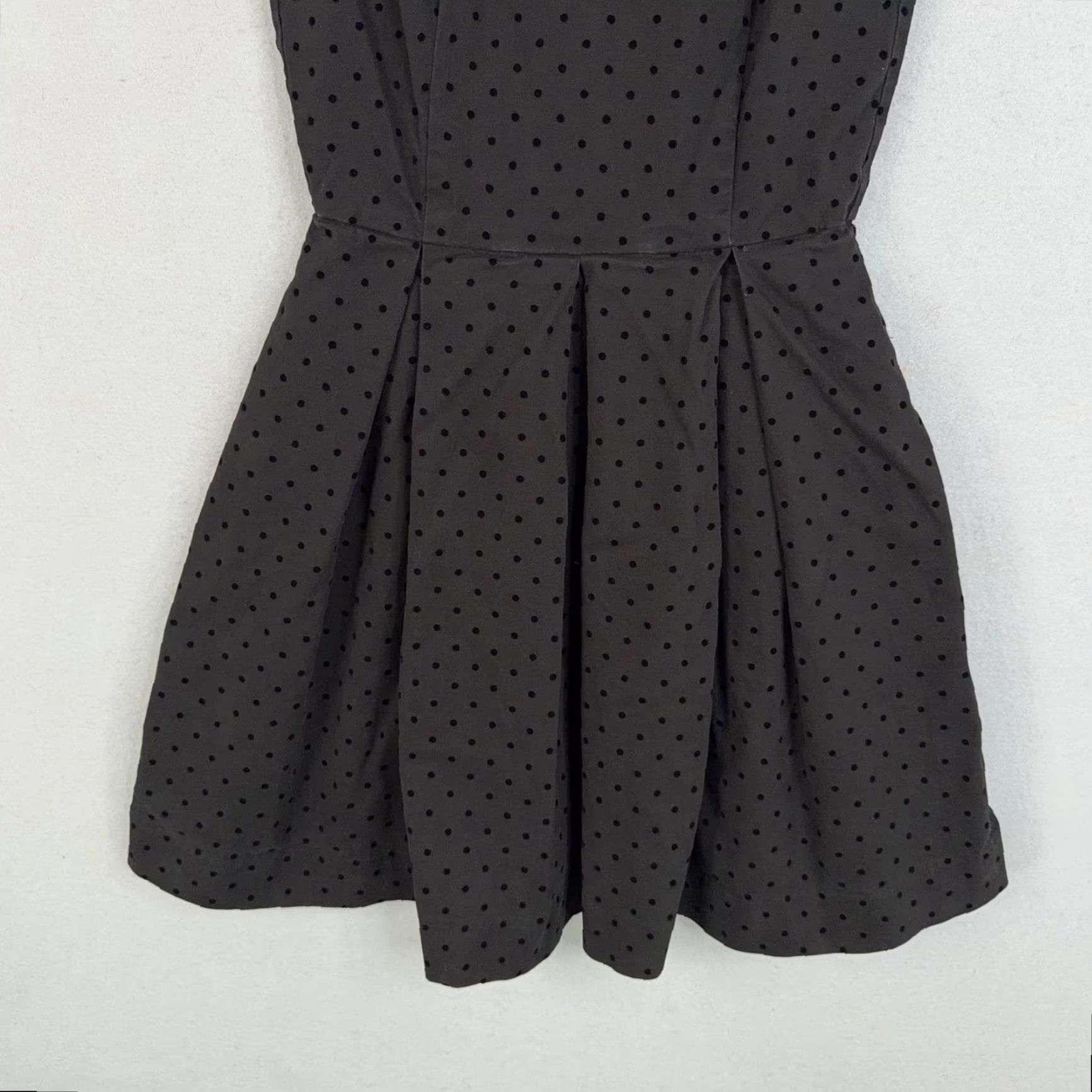 Gap GAP Dress Womens 2 Black Polka Dot Sleeveless Fit Flare Short Party LBD Dress Women Polka Dot Black Sleeveless Fit Flare Short Party LBD Size 26" / US 2 / IT 38 - 3 Thumbnail