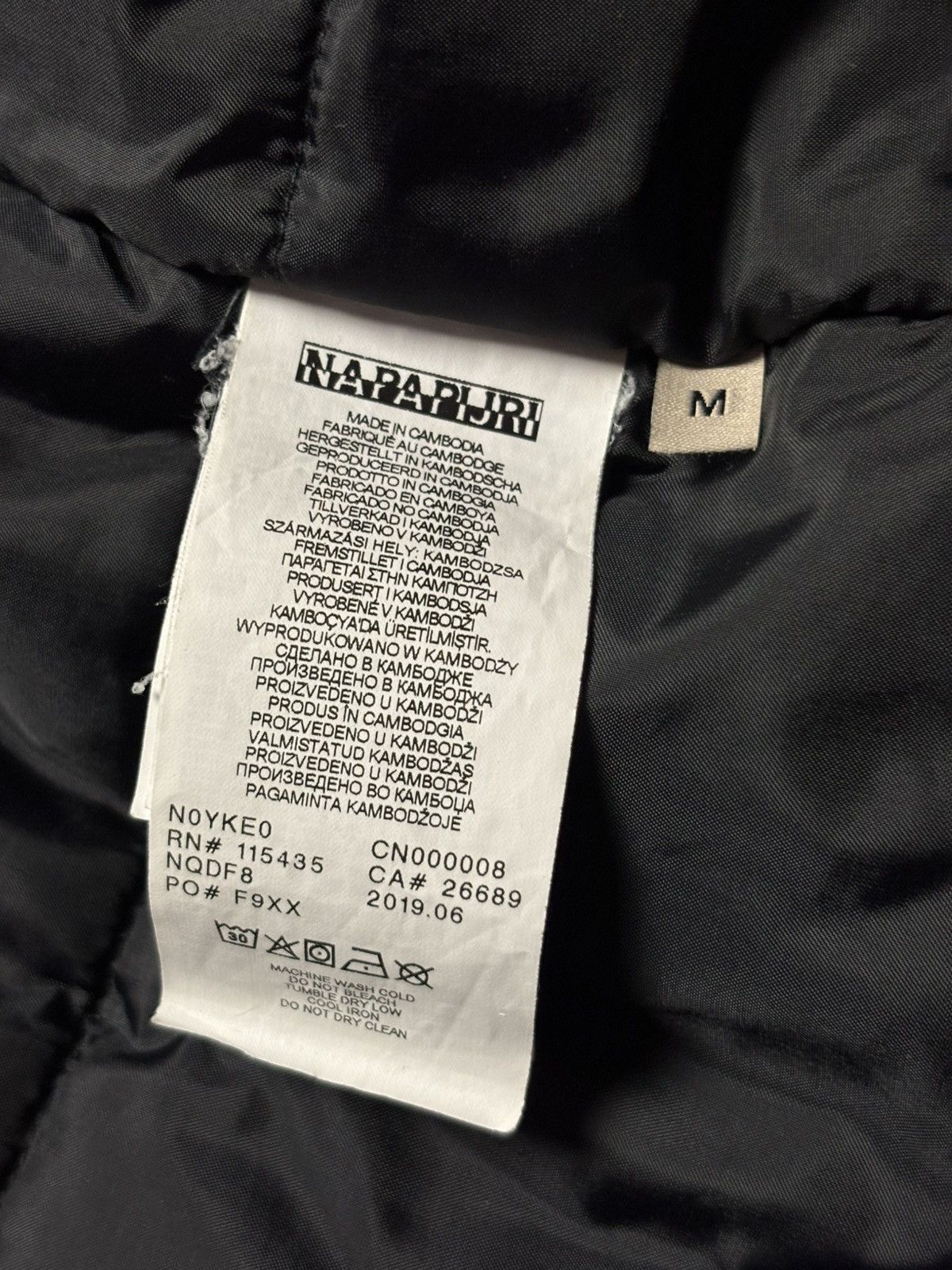 Napapijri Napapijri Insulated Parka Jacket Nylon Black Mens M Size US M / EU 48-50 / 2 - 18 Thumbnail