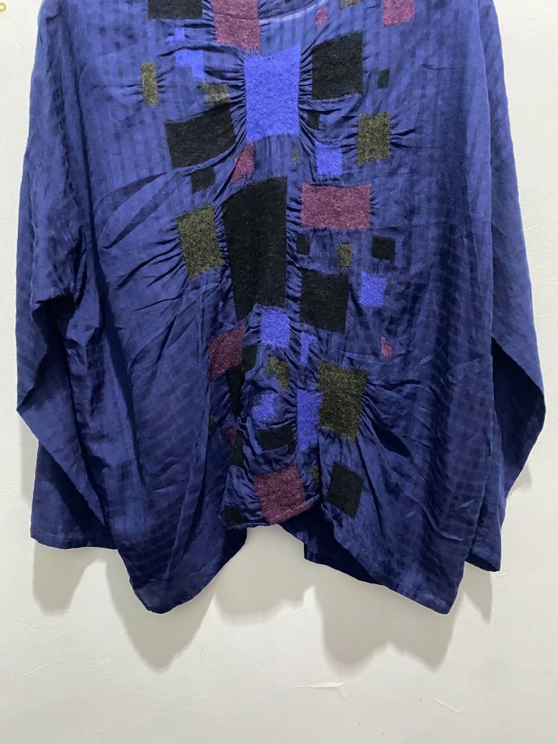 Issey Miyake HaaT - Issey Miyake Panel Patchwork Shirt M Size US M / EU 48-50 / 2 - 9 Thumbnail