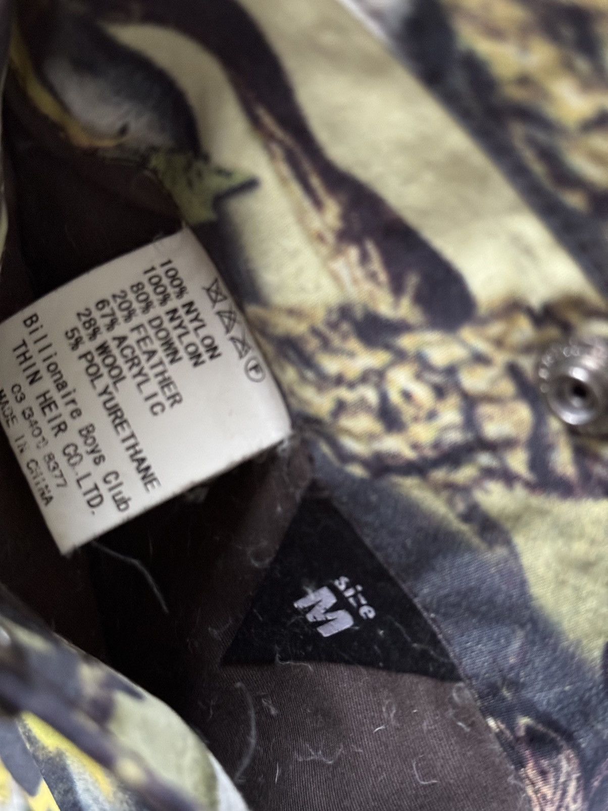Billionaire Boys Club Season 3 Real Tree Reversible Flight Jacket Size US M / EU 48-50 / 2 - 5 Thumbnail