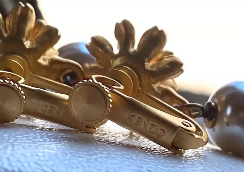 Kenzo KENZO Fog gold antique flower set Size ONE SIZE - 2 Thumbnail