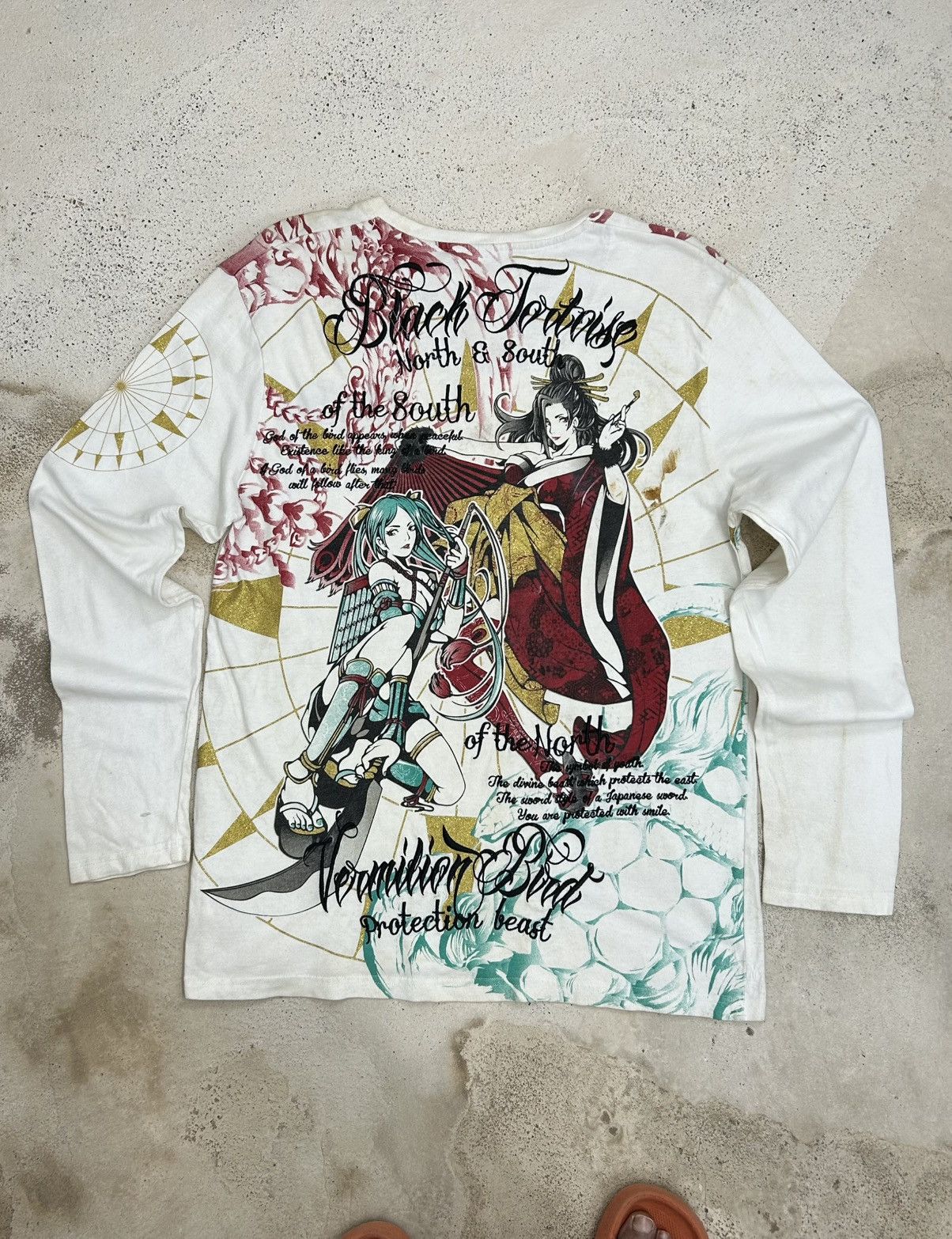 Designer × Japanese Brand God Tradition Japan Legendary Fighter North & South Beast Size US M / EU 48-50 / 2 - 2 Thumbnail