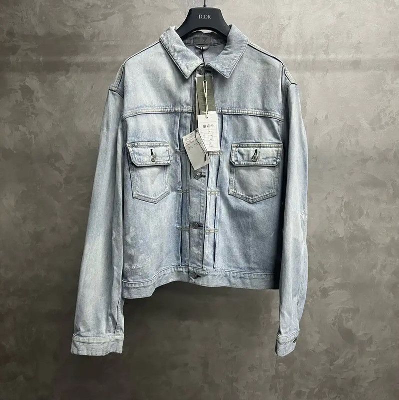 Dior Dior Blue Cotton Women's Jacket 0089 Size XXL / US 16-18 / IT 52-54 - 1 Thumbnail