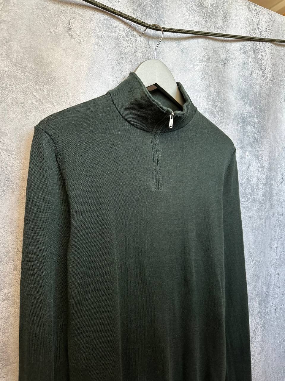 Reiss REISS Blackhall Merino Wool 1/4 Zip Neck Jumper Sweater Size US M / EU 48-50 / 2 - 4 Thumbnail