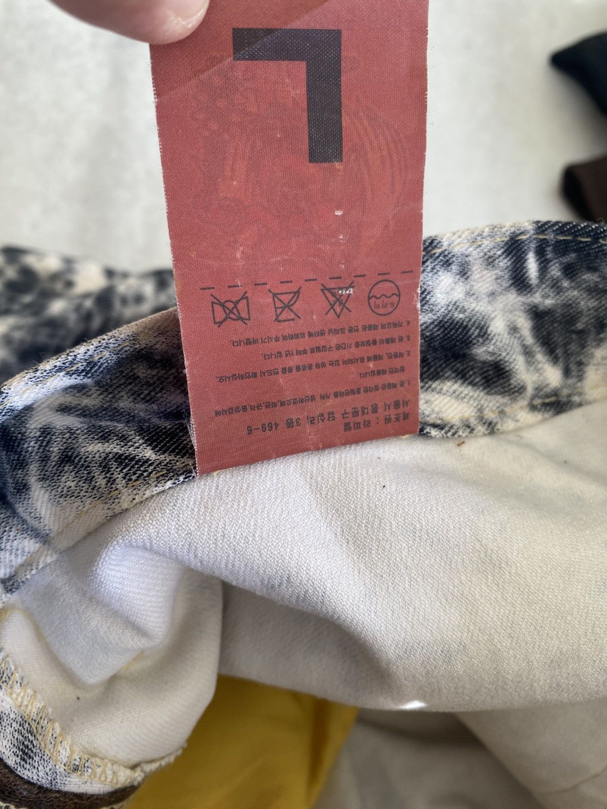Japanese Brand Dobbi's Family Dragon Embroidery Lightweight Jeans Size US 33 - 15 Thumbnail