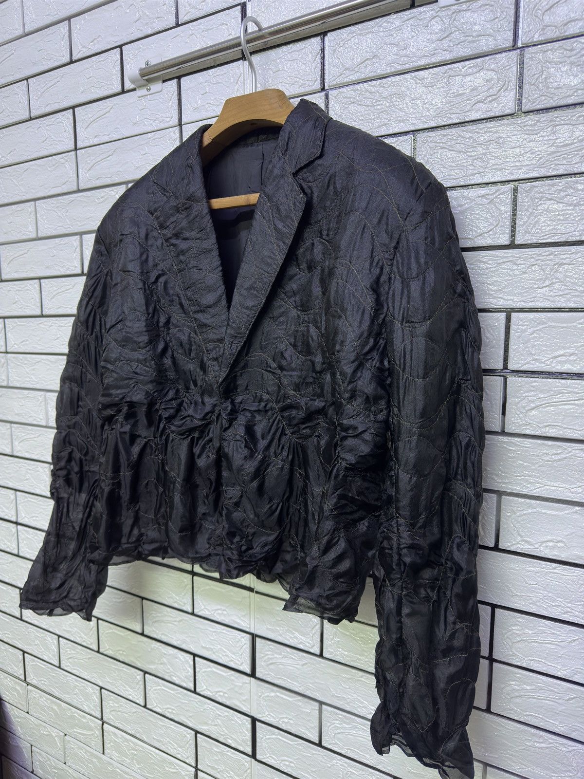 Yohji Yamamoto Vintage Yohji Yamamoto Signature Outerwear sample unit Size US M / EU 48-50 / 2 - 2 Thumbnail