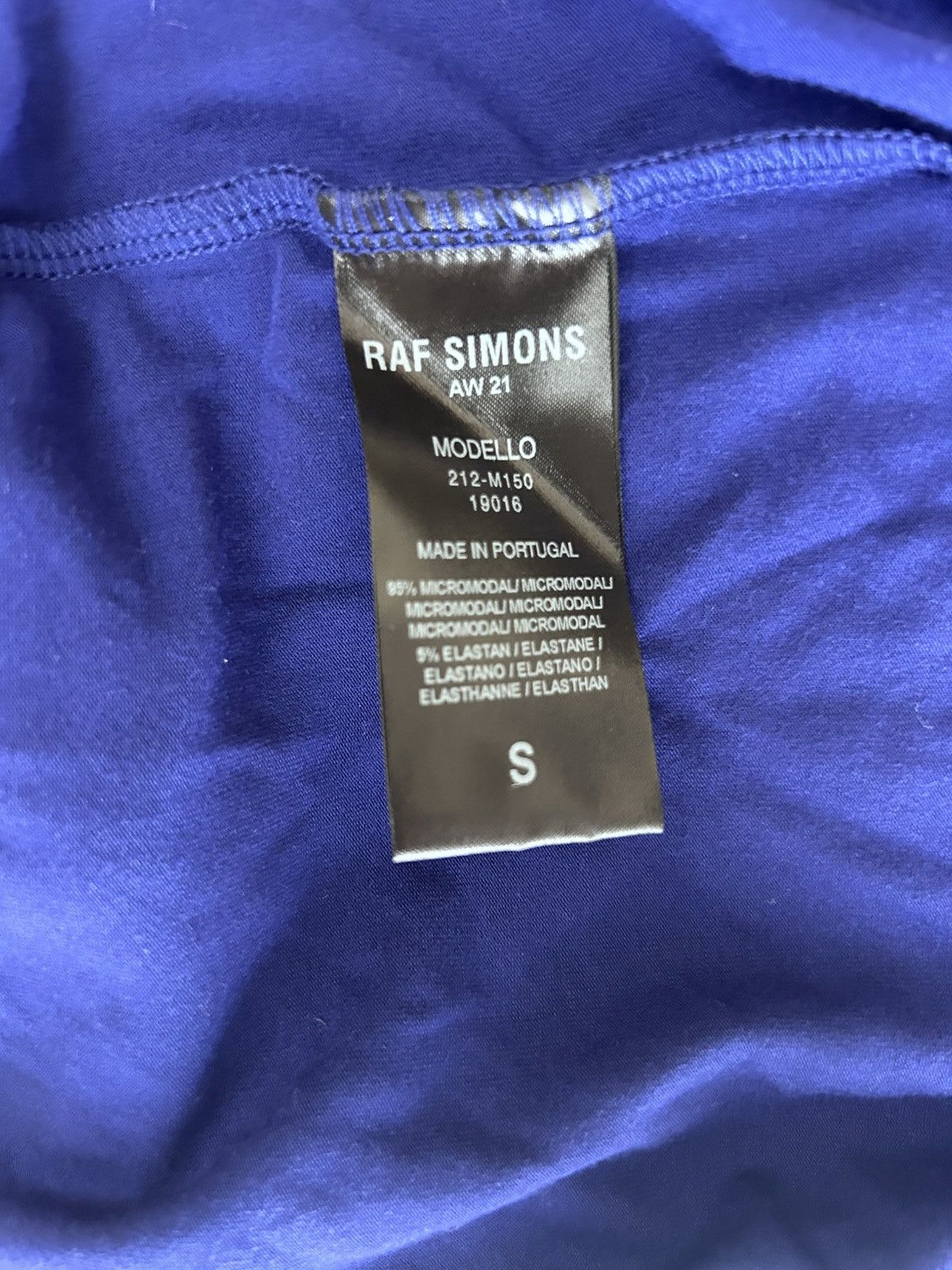 Raf Simons 2 yellow&blue lupetto micromodal sweater knit NEW rick owens Size US M / EU 48-50 / 2 - 8 Thumbnail