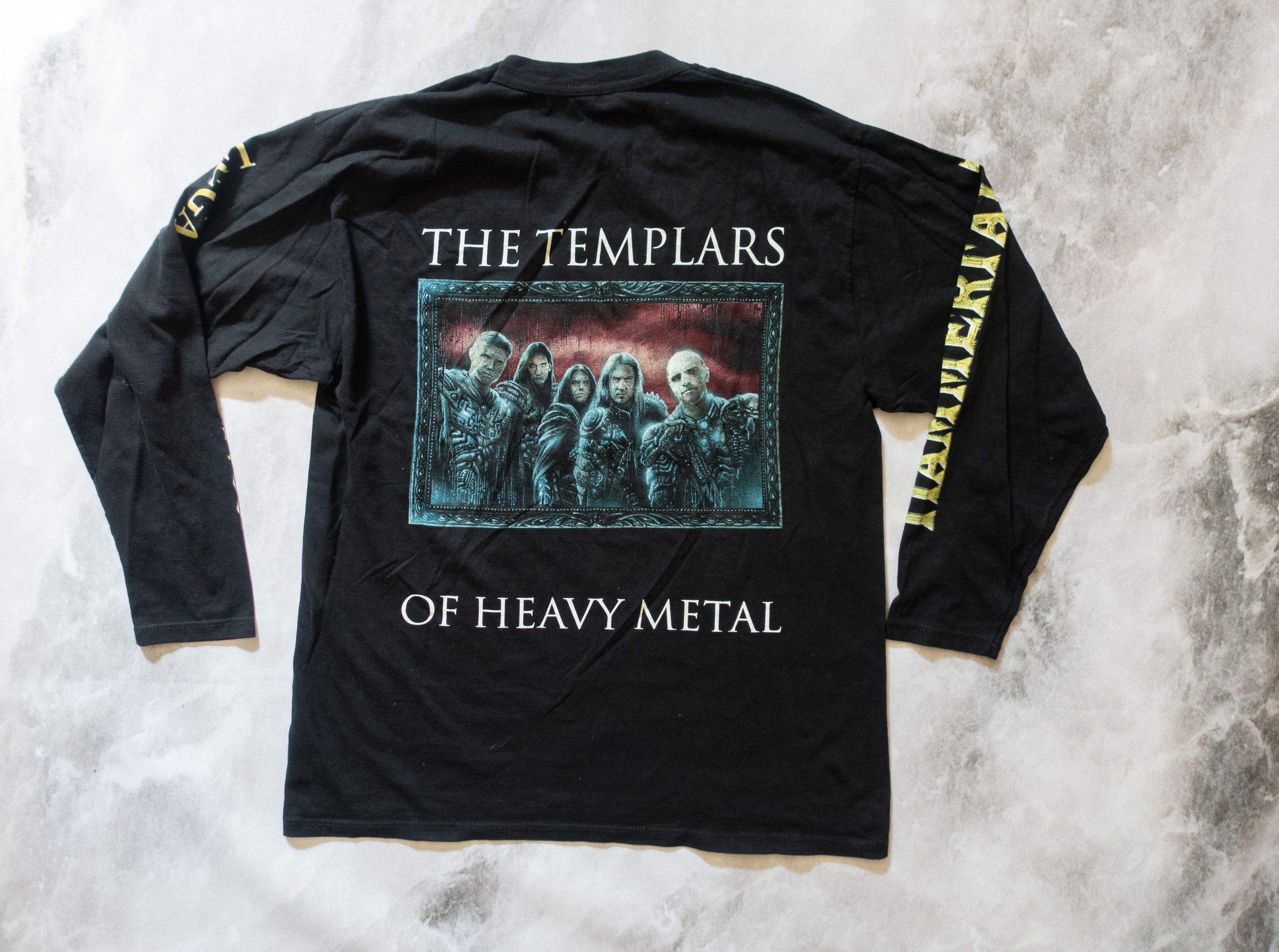 Band Tees × Vintage Vintage 90s Hammerfall Longsleeve Promodoro XL Size US XL / EU 56 / 4 - 2 Thumbnail