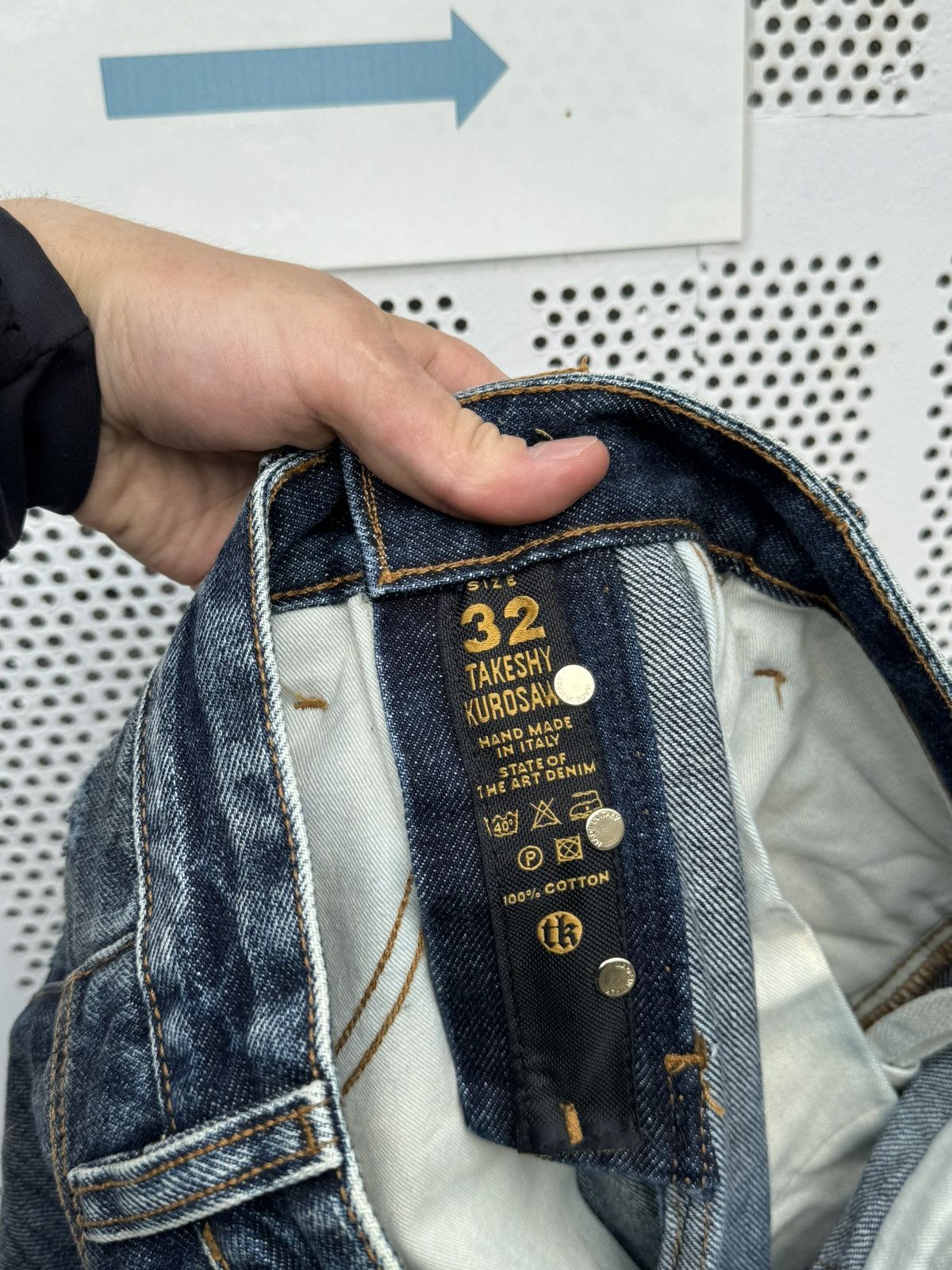 Takeshy Kurosawa Takeshy Kurosawa Handmade Jeans Blue Size US 32 / EU 48 - 21 Thumbnail