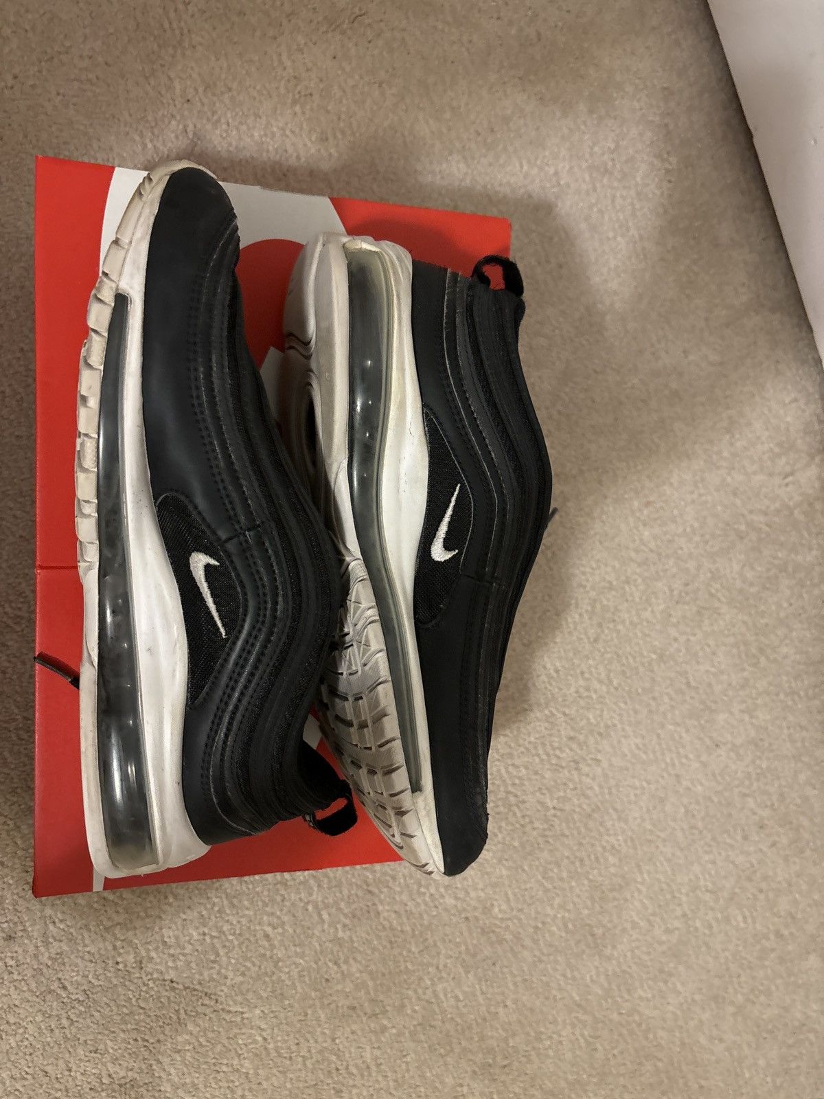 Nike Black Air Max 97 Size US 9.5 / EU 42-43 - 2 Thumbnail