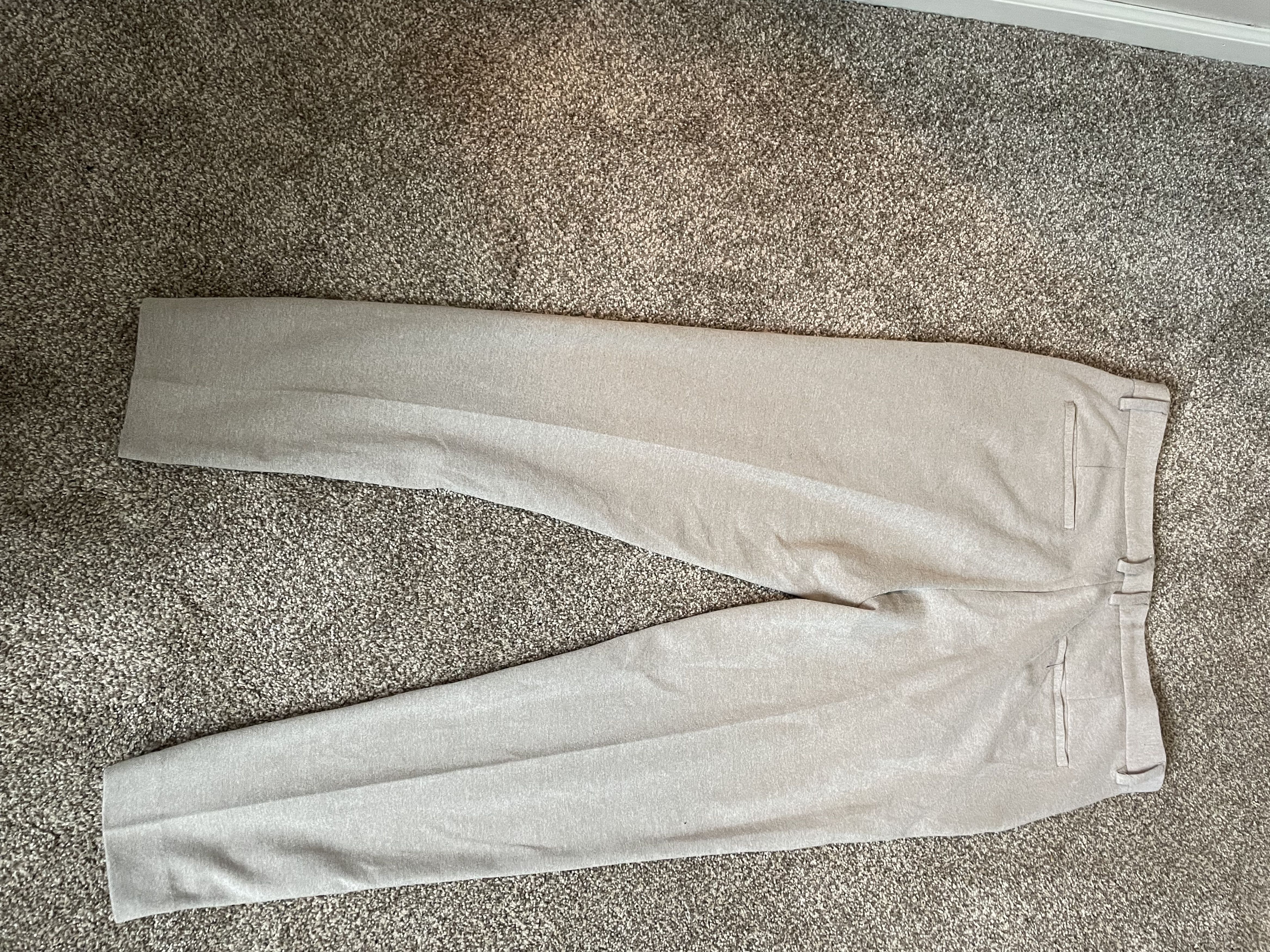 Zara Zara Beige Pants Size US 32 / EU 48 - 3 Thumbnail