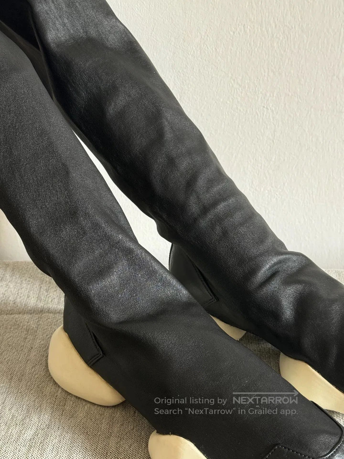 Rick Owens Rick Owens x Adidas High-Top Boots. Size US 7 / EU 40 - 7 Thumbnail