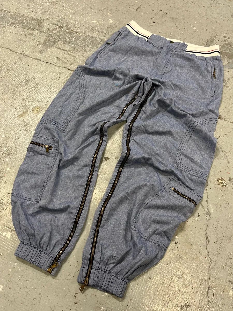 Dolce & Gabbana × Vintage SS2003 Dolce & Gabbana Cargo Full Zip Light Pants Size US 32 / EU 48 - 1 Thumbnail
