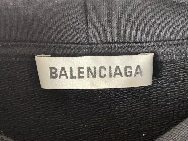 Balenciaga Balenciaga Letter printed hooded long-sleeved sweater Size US XS / EU 42 / 0 - 3 Thumbnail