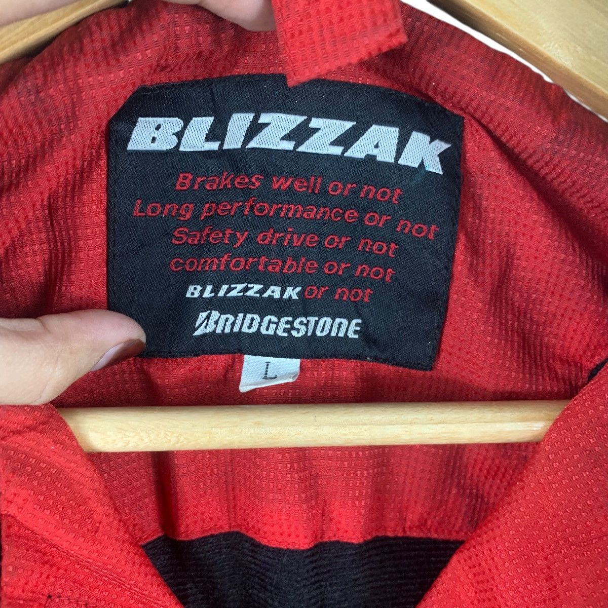 Vintage Vintage BRIDGESTONE BLIZZAK RACING Motorsport Jacket Size US L / EU 52-54 / 3 - 6 Thumbnail