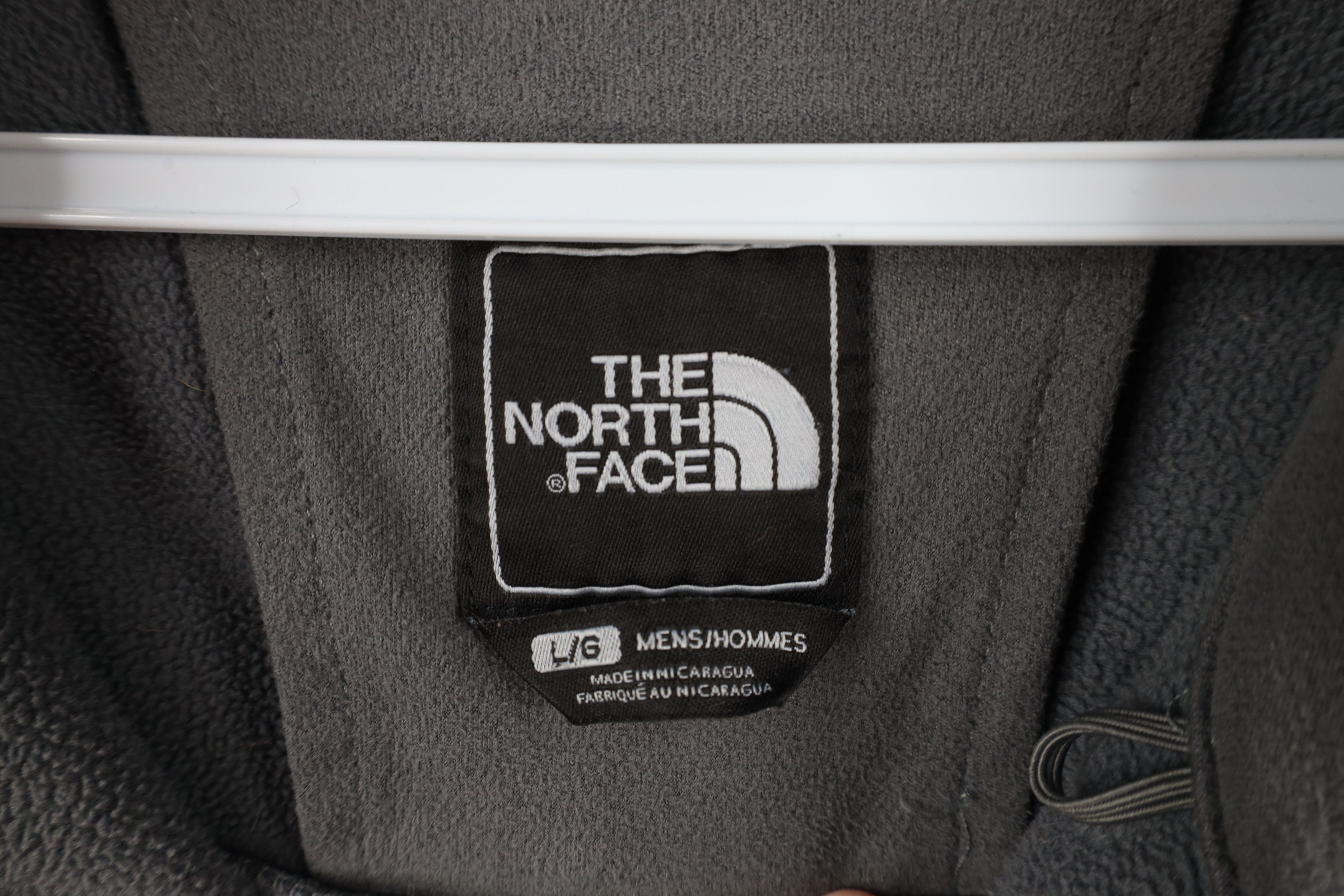The North Face × Vintage The North Face Fleece Lined Full Zip Soft Shell Jacket Gray Size US L / EU 52-54 / 3 - 11 Thumbnail